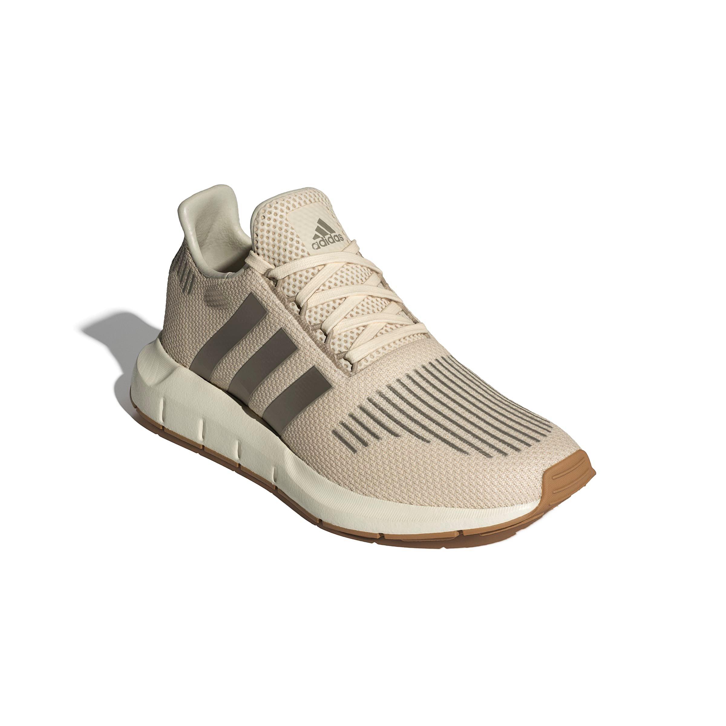 adidas Swift Run 1.0 "Wonder White/Cyber Metallic/Off White" Women's Running Shoe - WHITE/CYBER/OFF WHITE Thumbnail View 3