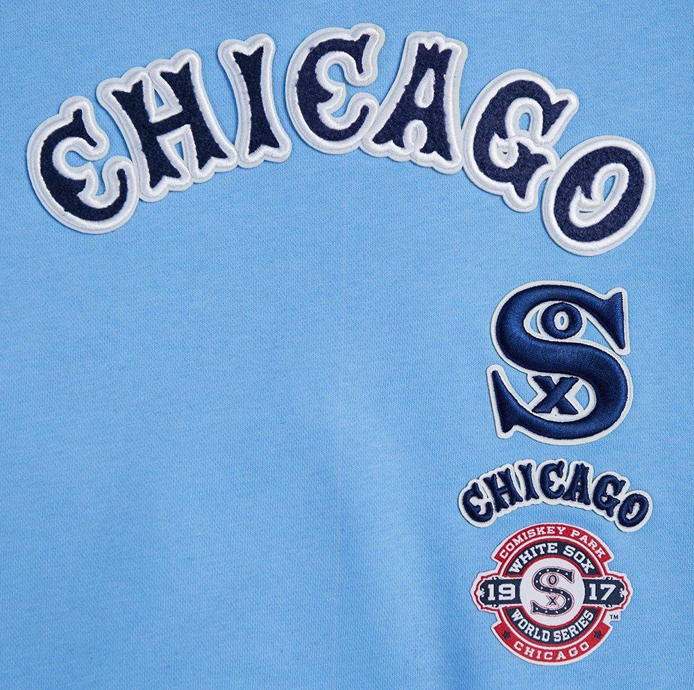 Pro Standard Women's Chicago White Sox Retro Classics Crewneck - University Blue/White - UNIVERSITY BLUE/WHITE Thumbnail View 5