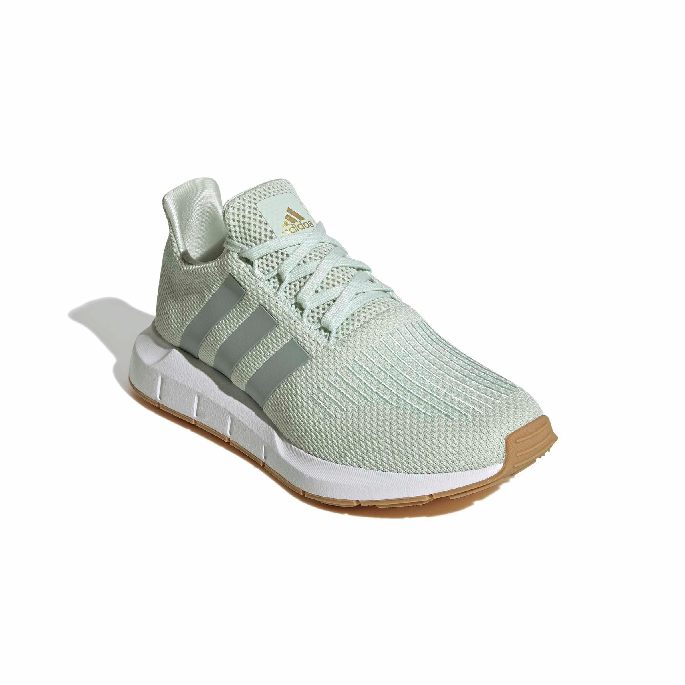 adidas Swift Run 1.0 "Linen Green/Wonder Sage/Ftwr White" Women's Running Shoe - GREEN/SAGE/WHITE Thumbnail View 3
