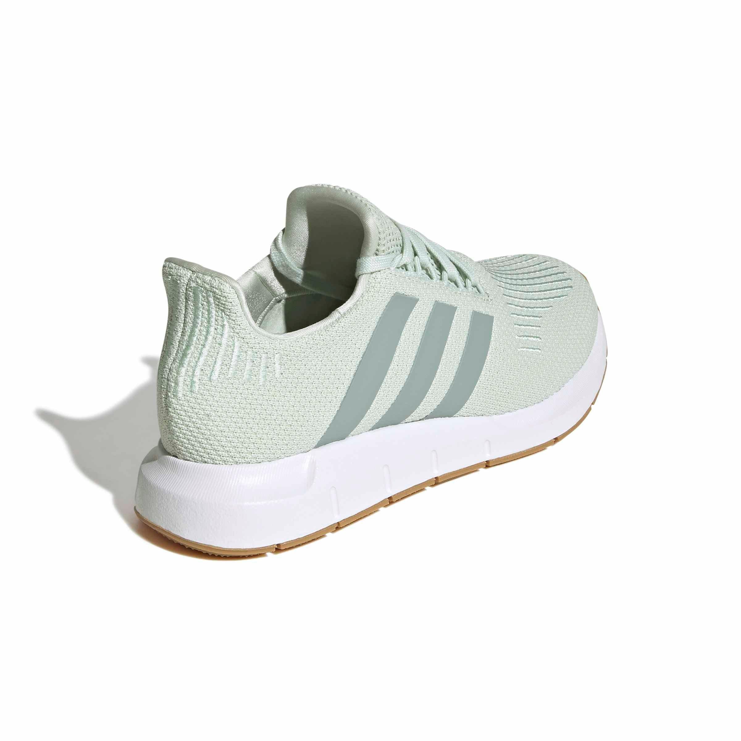 adidas Swift Run 1.0 "Linen Green/Wonder Sage/Ftwr White" Women's Running Shoe - GREEN/SAGE/WHITE Thumbnail View 4