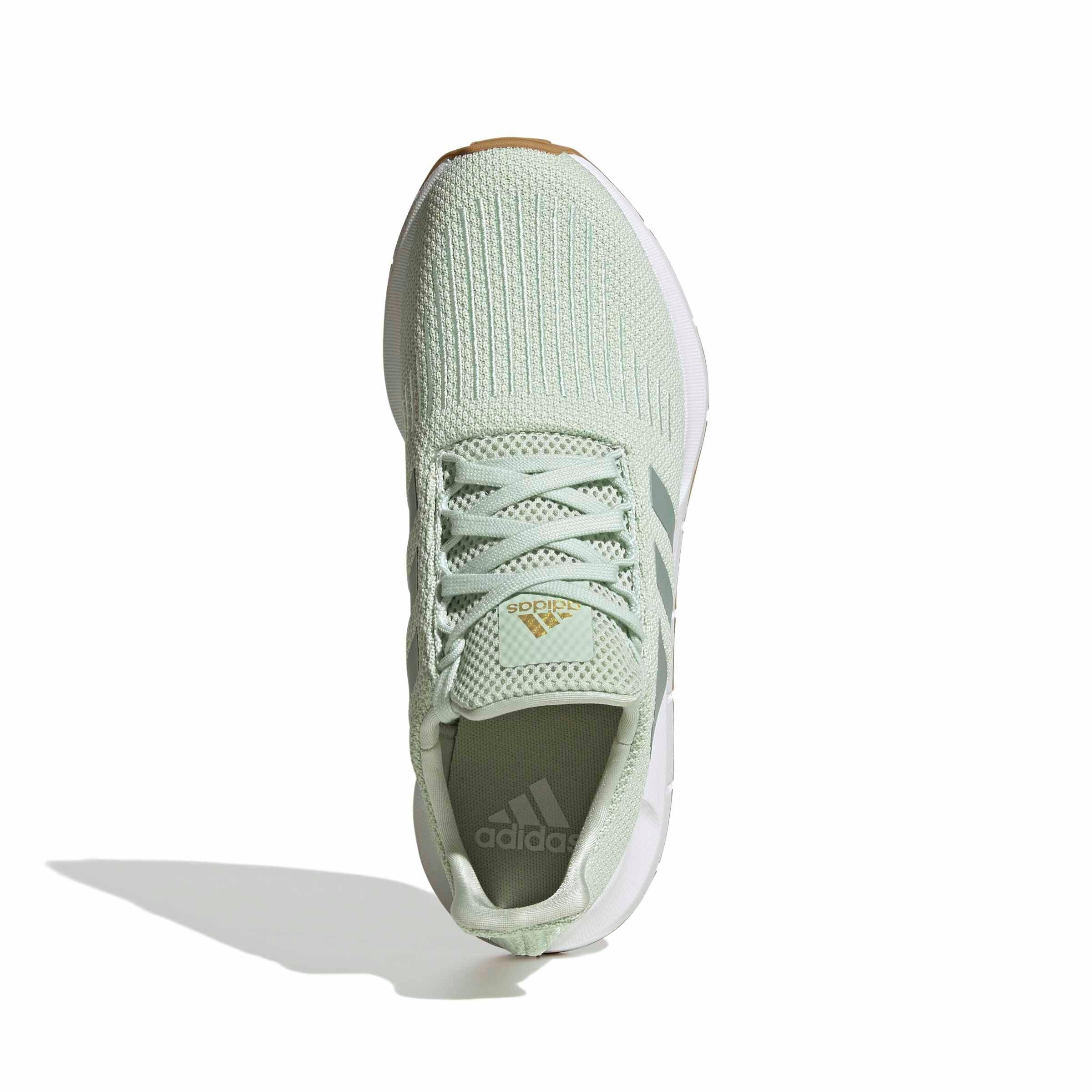 adidas Swift Run 1.0 "Linen Green/Wonder Sage/Ftwr White" Women's Running Shoe - GREEN/SAGE/WHITE Thumbnail View 5
