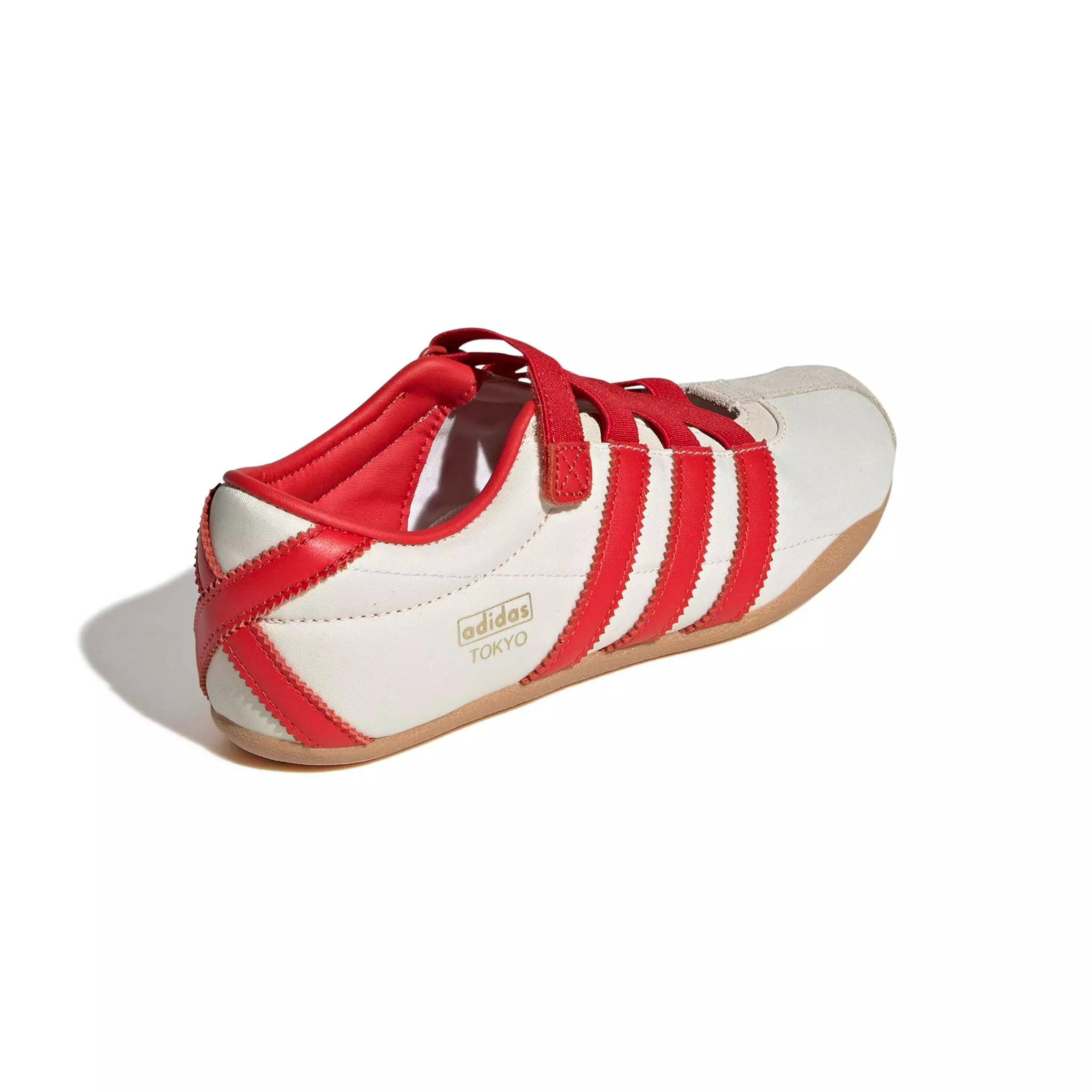 adidas Originals Tokyo MJ "Cream White/Red/Gold Metallic" Women's Shoe - CREAM/RED/GOLD