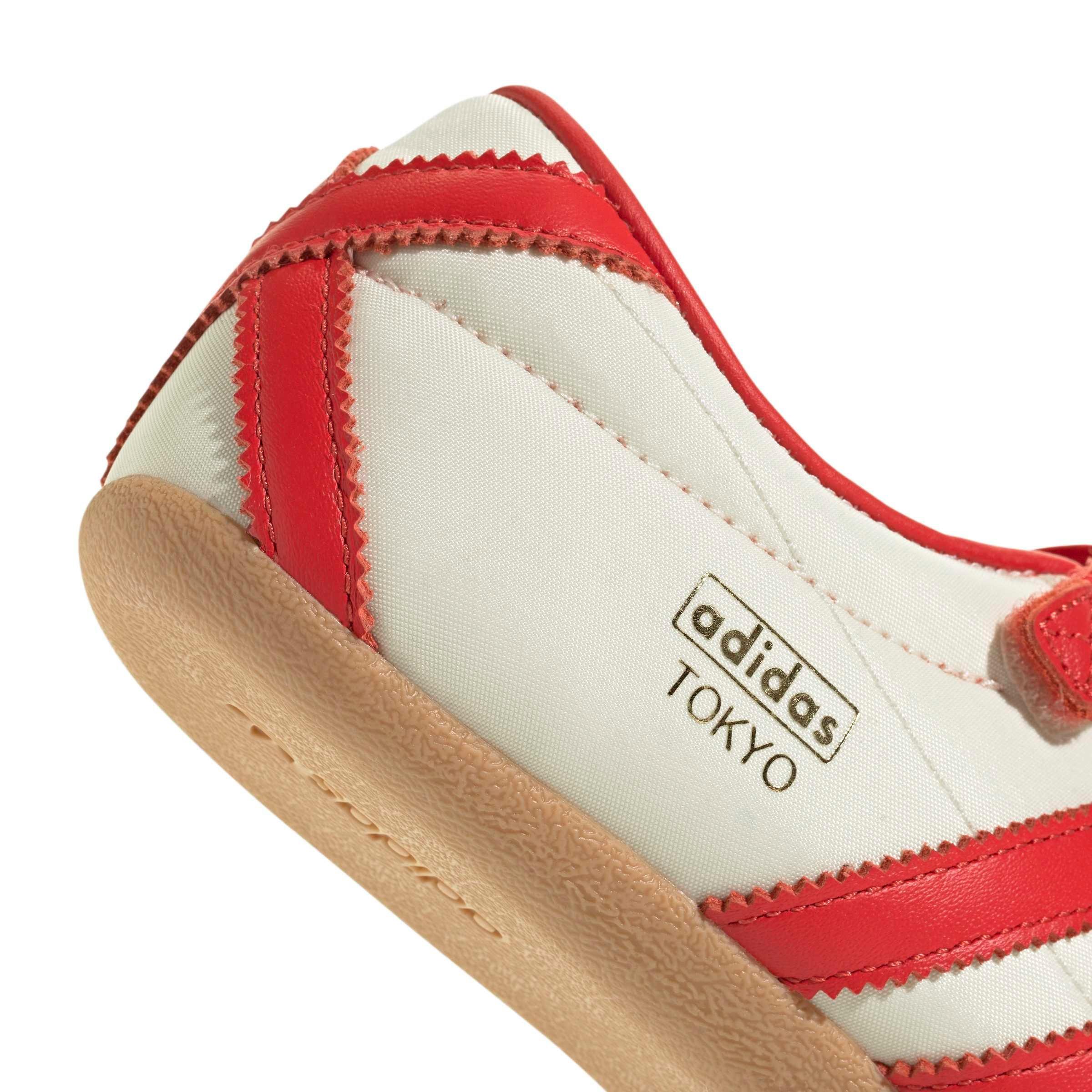 adidas Originals Tokyo MJ "Cream White/Red/Gold Metallic" Women's Shoe - CREAM/RED/GOLD Thumbnail View 8