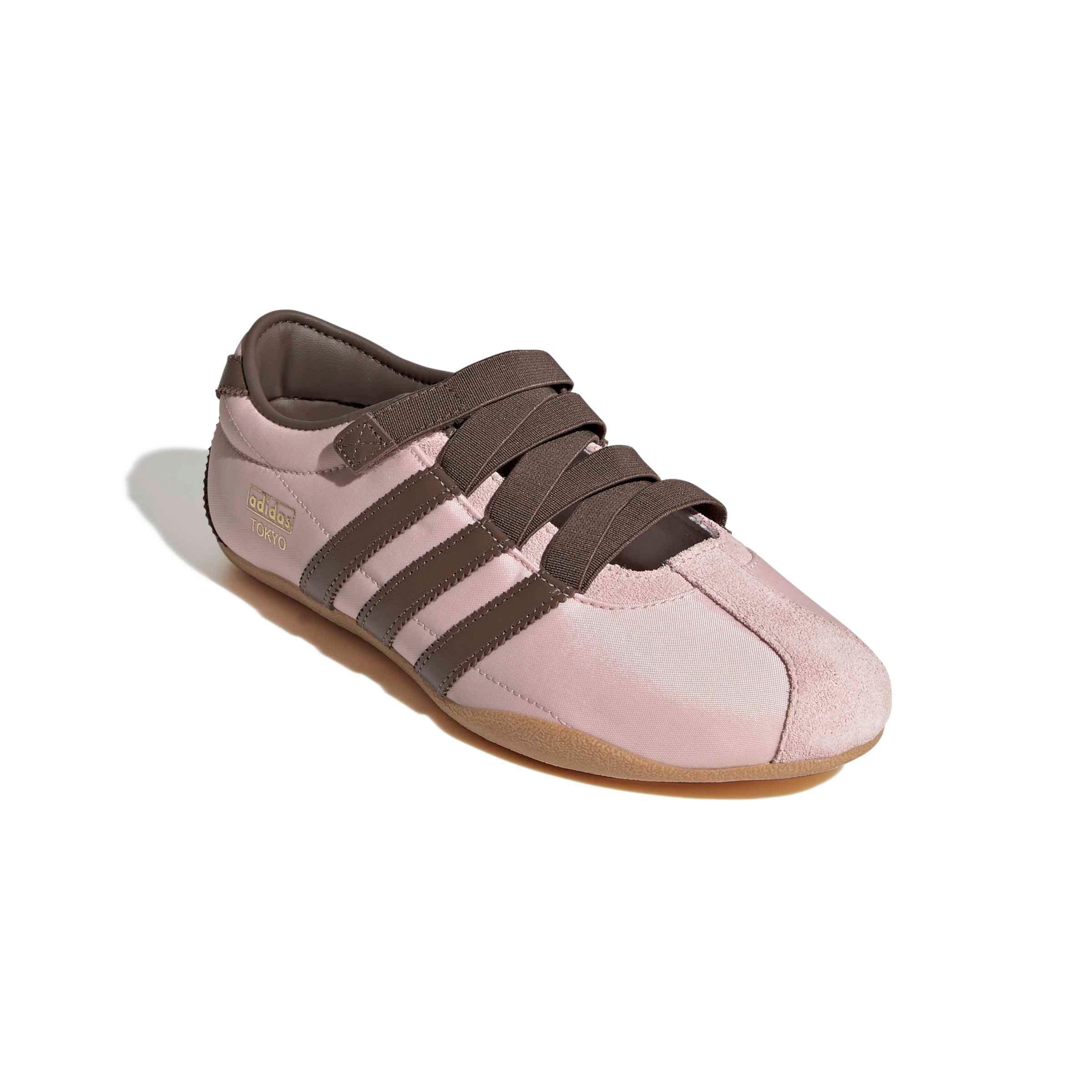 adidas Originals Tokyo MJ "Sandy Pink/Earth Strata/Gold Metallic" Women's Shoe - PINK/EARTH/GOLD Thumbnail View 3