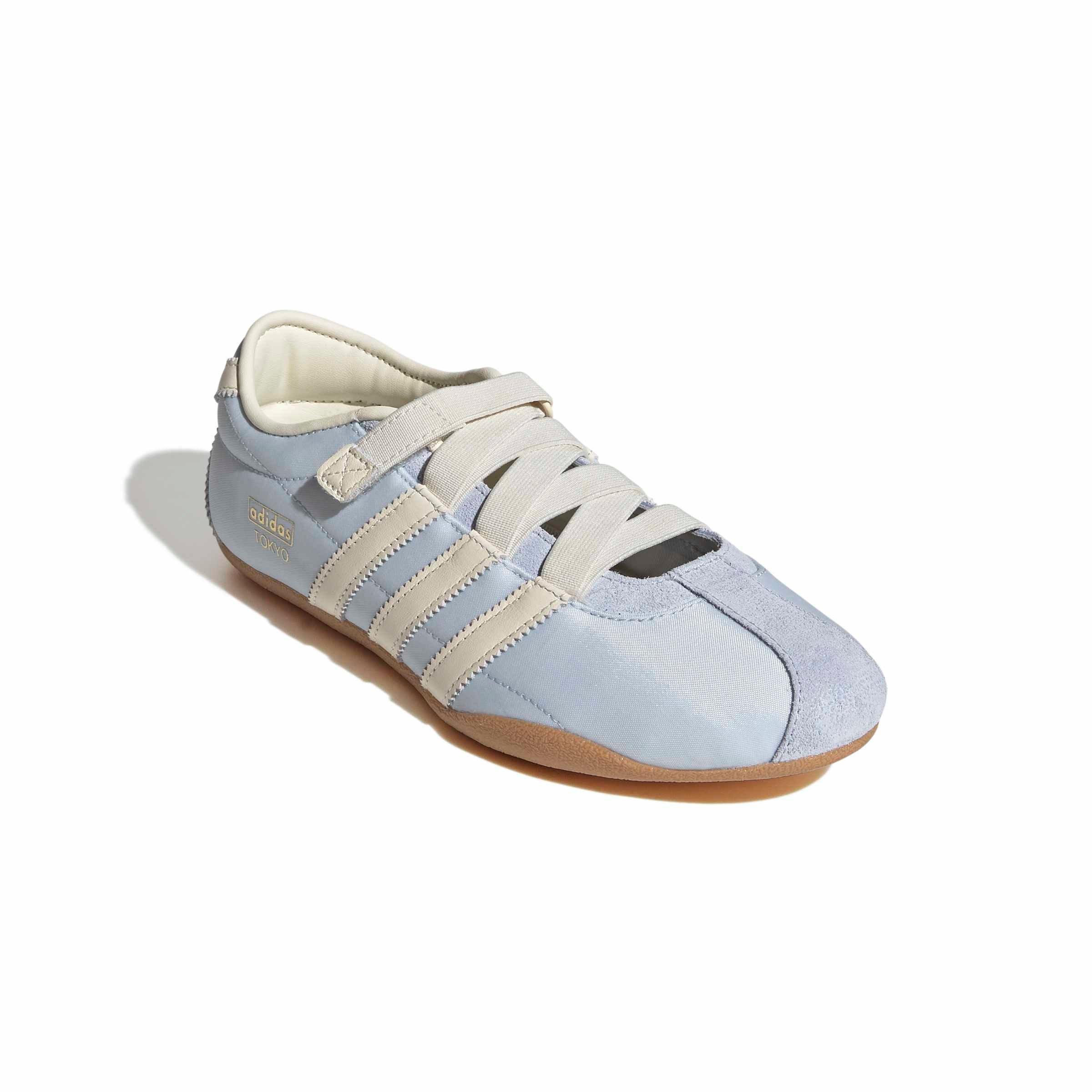 adidas Originals Tokyo MJ "Crystal Sky/Cream White/Gold Metallic" Women's Shoe - SKY/CREAM/GOLD Thumbnail View 3