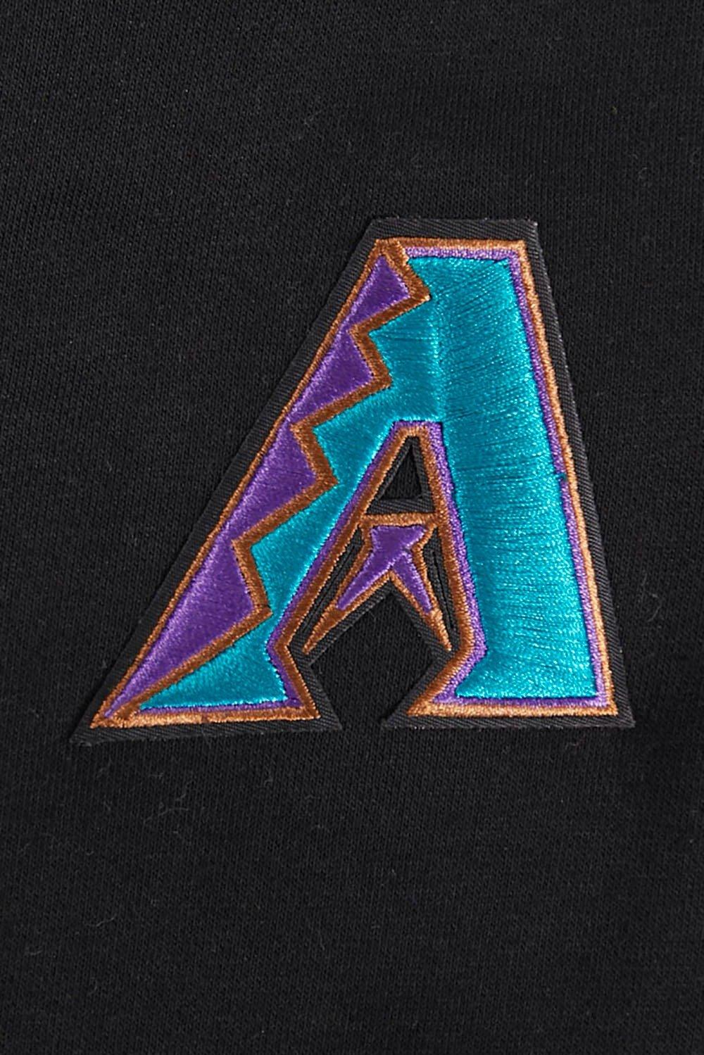 Pro Standard Women's Arizona Diamondbacks Retro Classics Crewneck - Black - BLACK Thumbnail View 6
