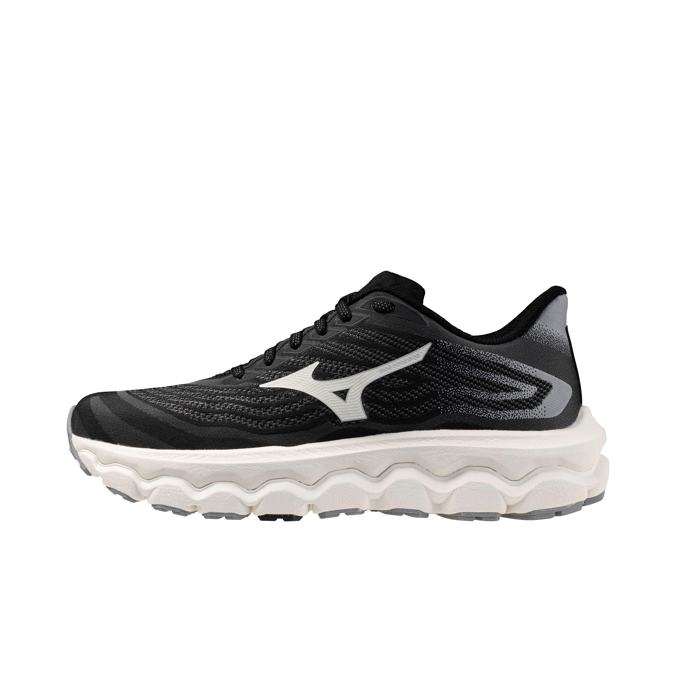 Mizuno Wave Horizon 8 "Black/White" Women's Running Shoe - BLACK/WHITE Thumbnail View 2