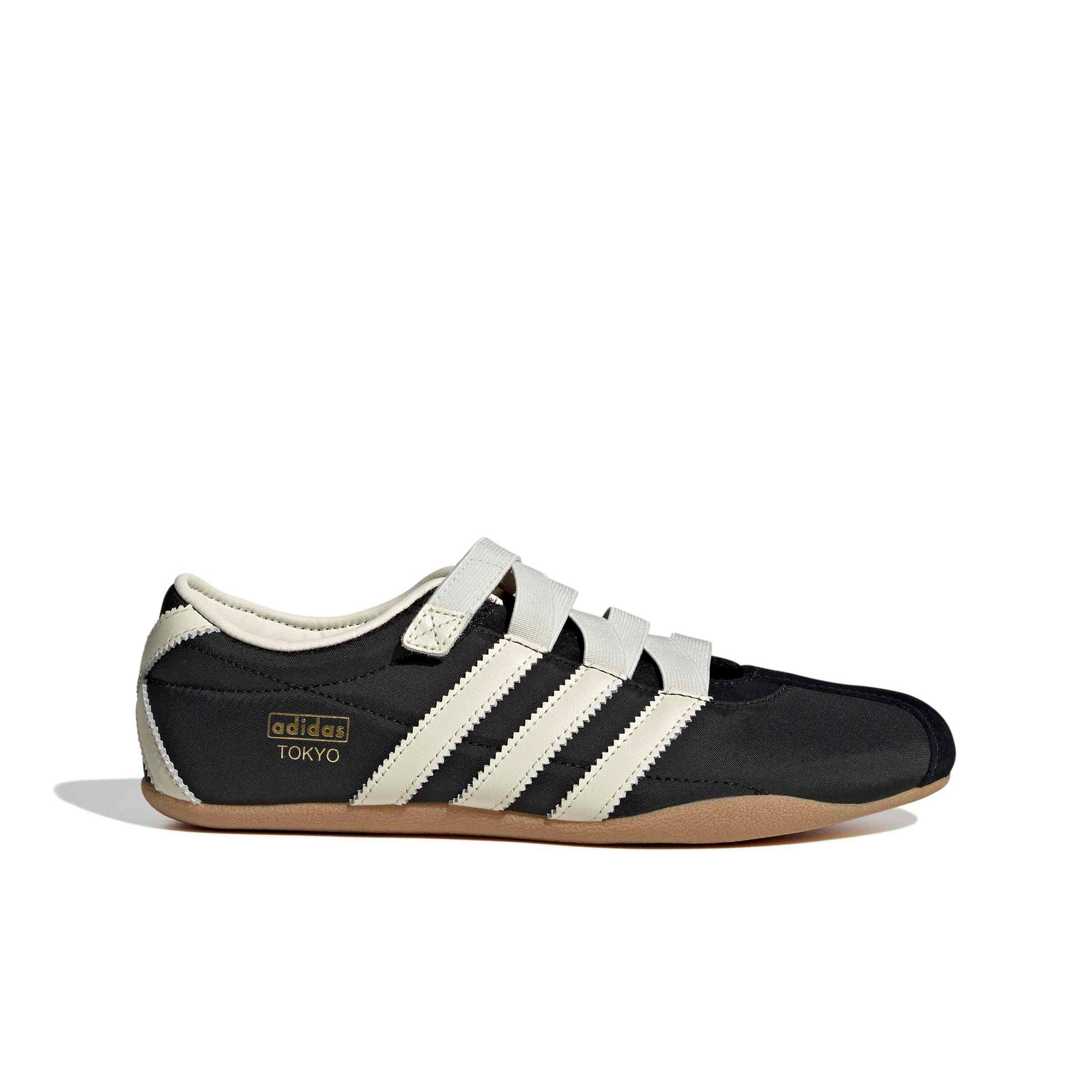 adidas Originals Tokyo MJ "Core Black/Cream White/Gold Metallic" Women's Shoe - BLACK/CREAM/GOLD Thumbnail View 1