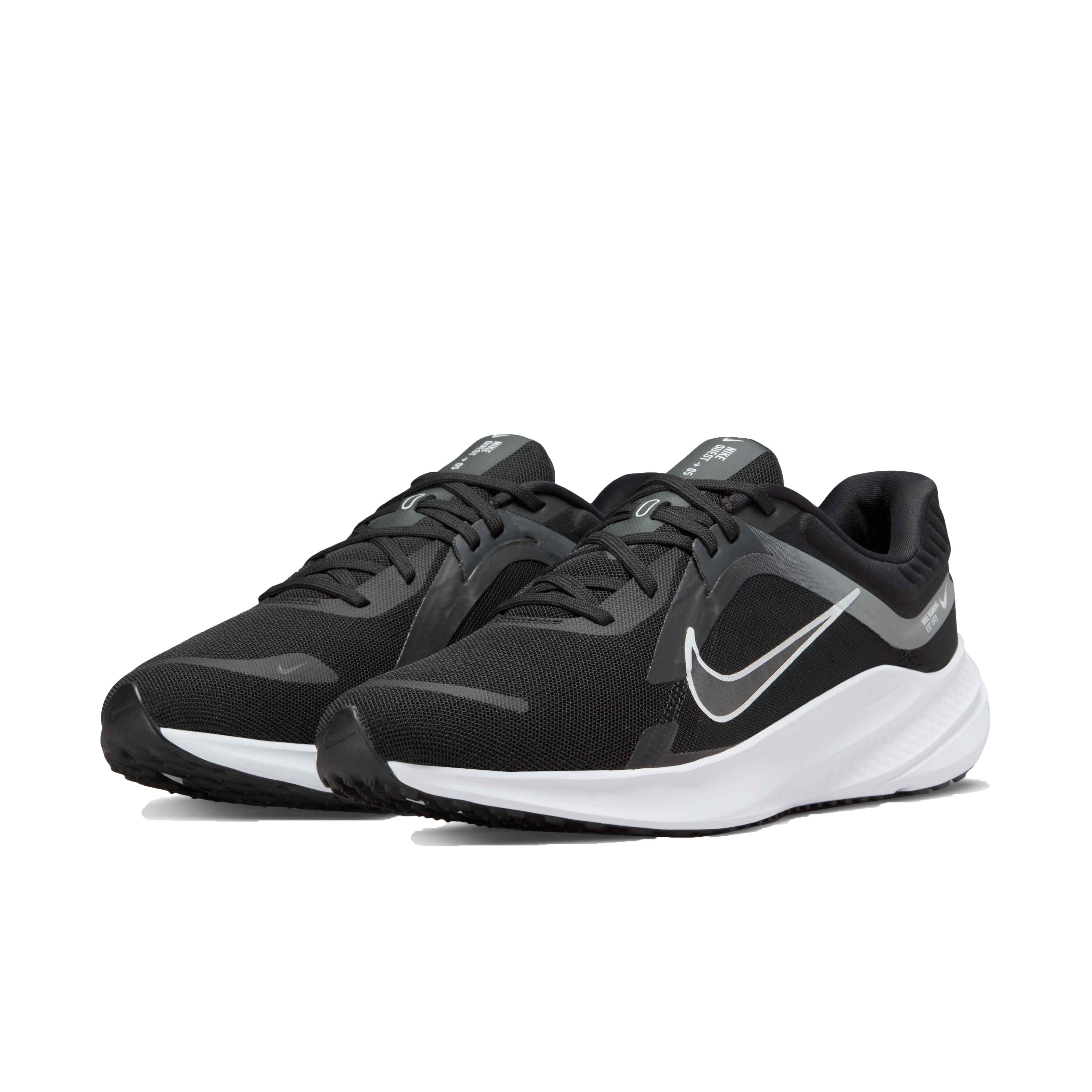 Nike Quest 5 Men's Running Shoe - BLACK Thumbnail View 3