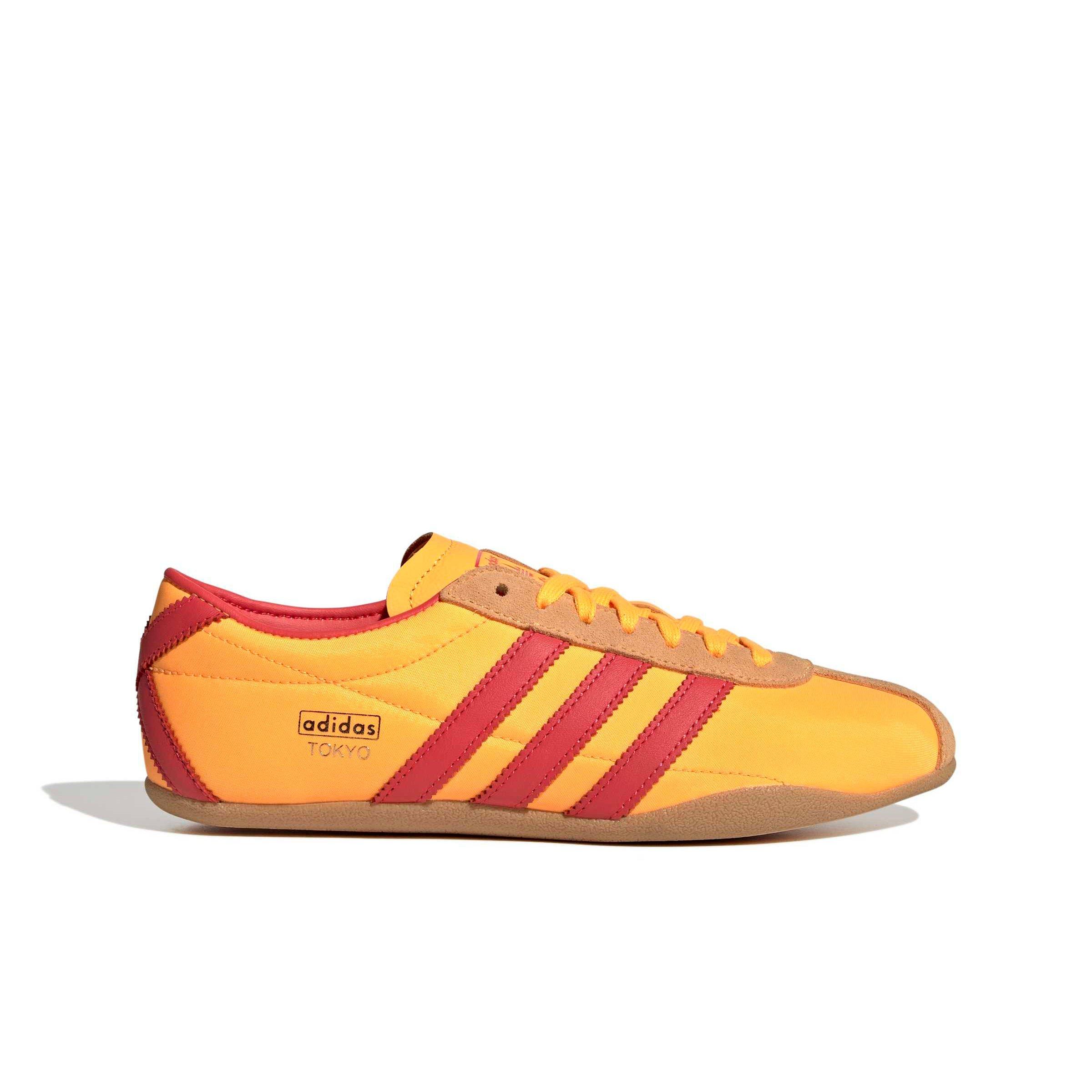 adidas Originals Tokyo "Lucid Tangerine/Semi Lucid Red/Gold Metallic" Women's Shoe - TANGERINE/RED/GOLD Thumbnail View 1