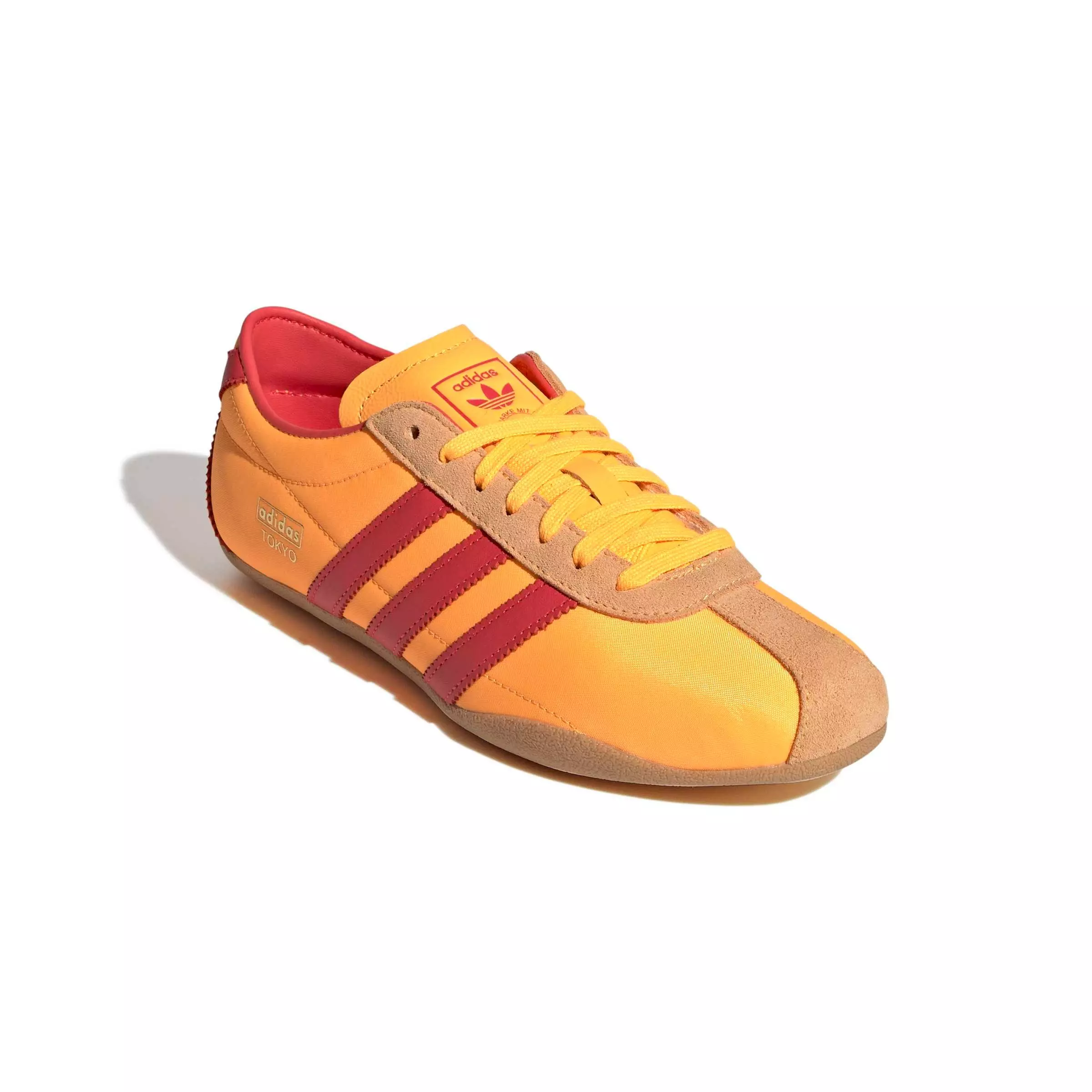 adidas Originals Tokyo "Lucid Tangerine/Semi Lucid Red/Gold Metallic" Women's Shoe - TANGERINE/RED/GOLD