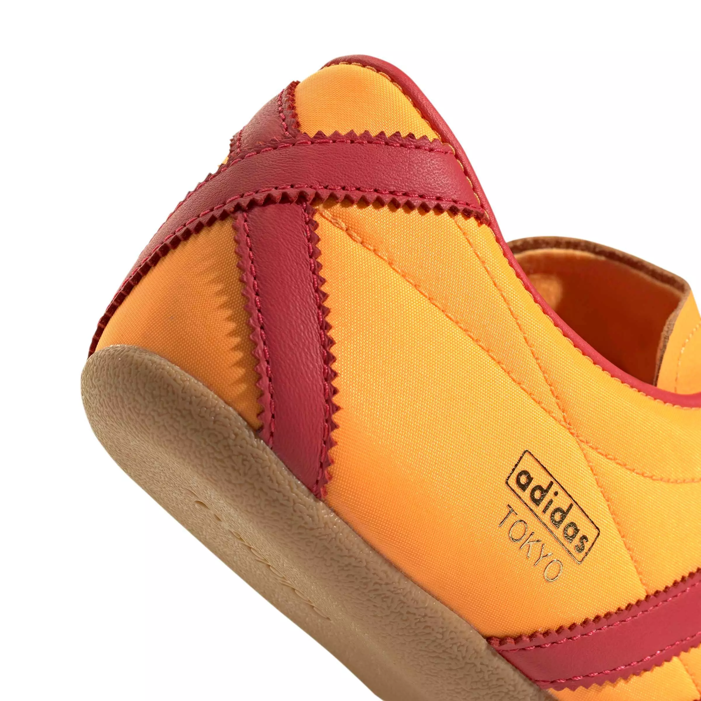 adidas Originals Tokyo "Lucid Tangerine/Semi Lucid Red/Gold Metallic" Women's Shoe - TANGERINE/RED/GOLD