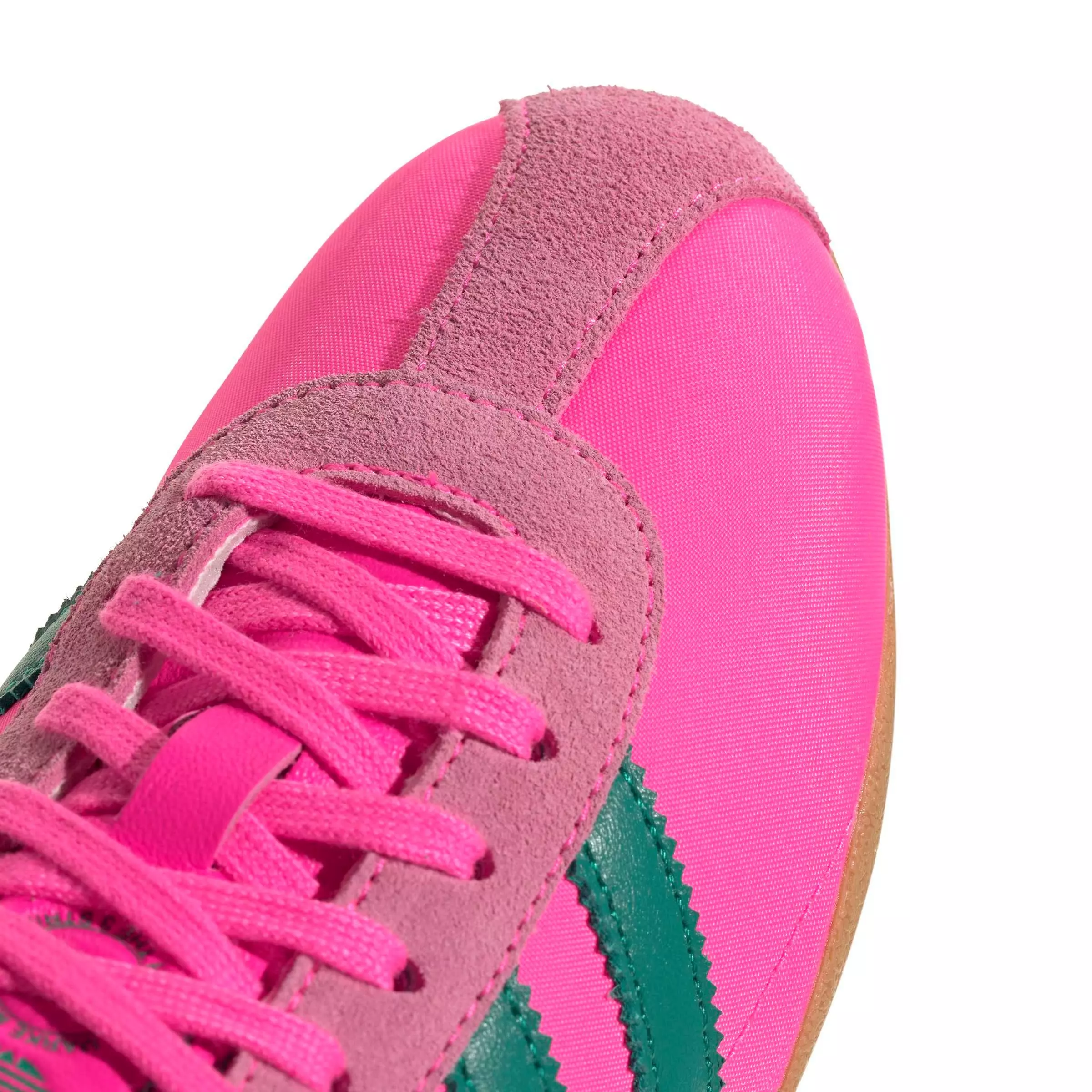 adidas Originals Tokyo "Lucid Pink/Power Green/Gold Metallic" Women's Shoe - PINK/GREEN/GOLD