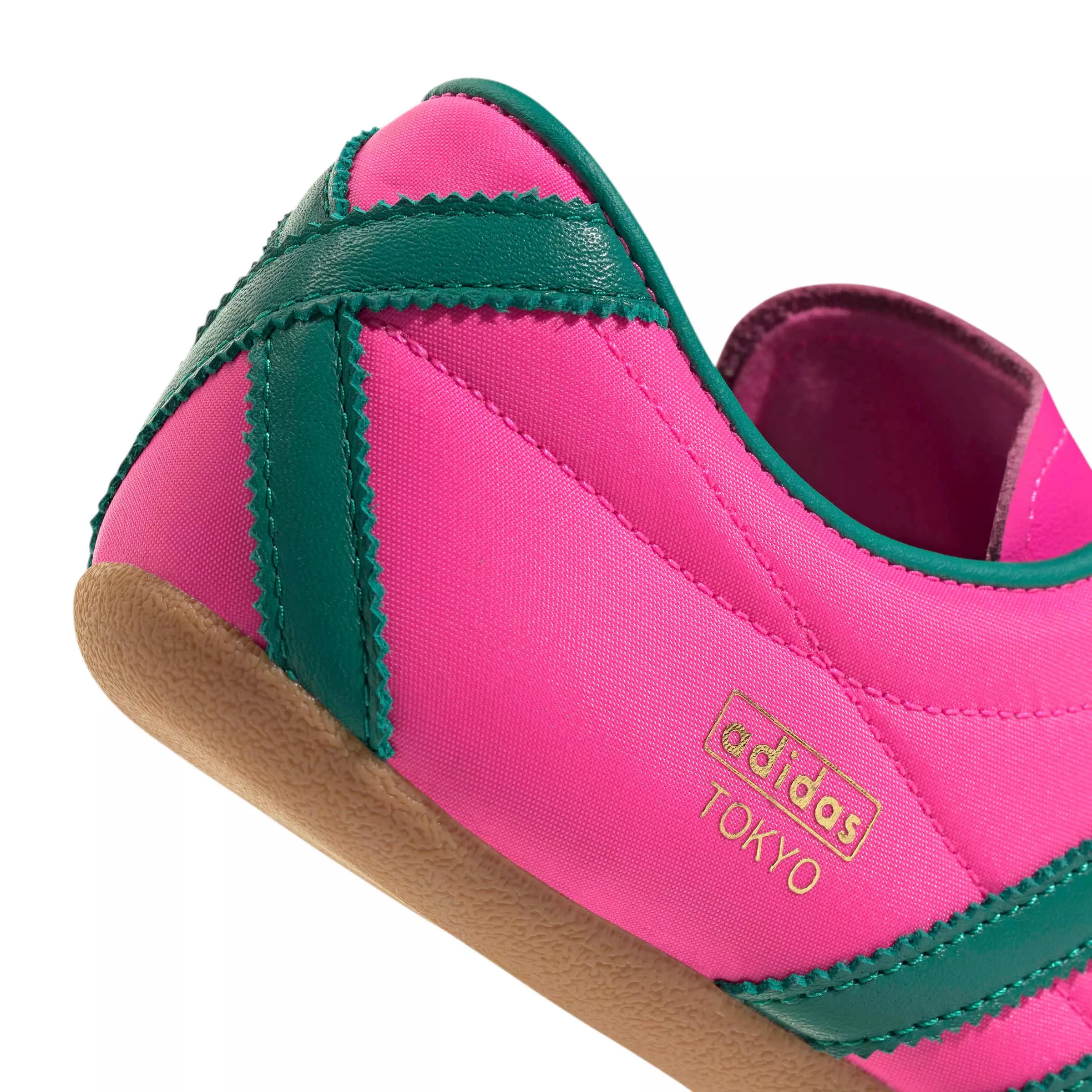 adidas Originals Tokyo "Lucid Pink/Power Green/Gold Metallic" Women's Shoe - PINK/GREEN/GOLD
