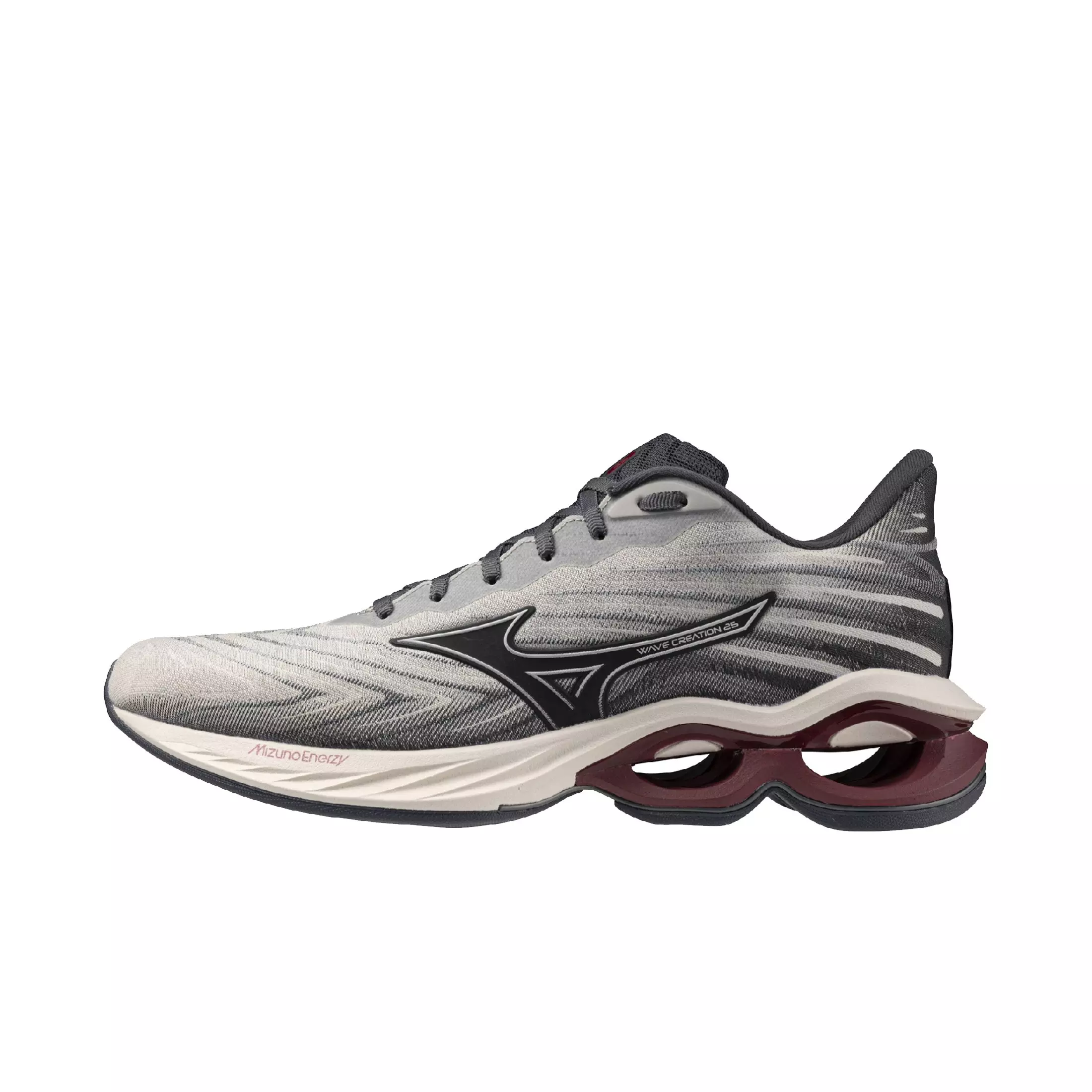Mizuno Wave Creation 25 SSW "White Sand/Ebony" Men's Running Shoe - SAND/EBONY