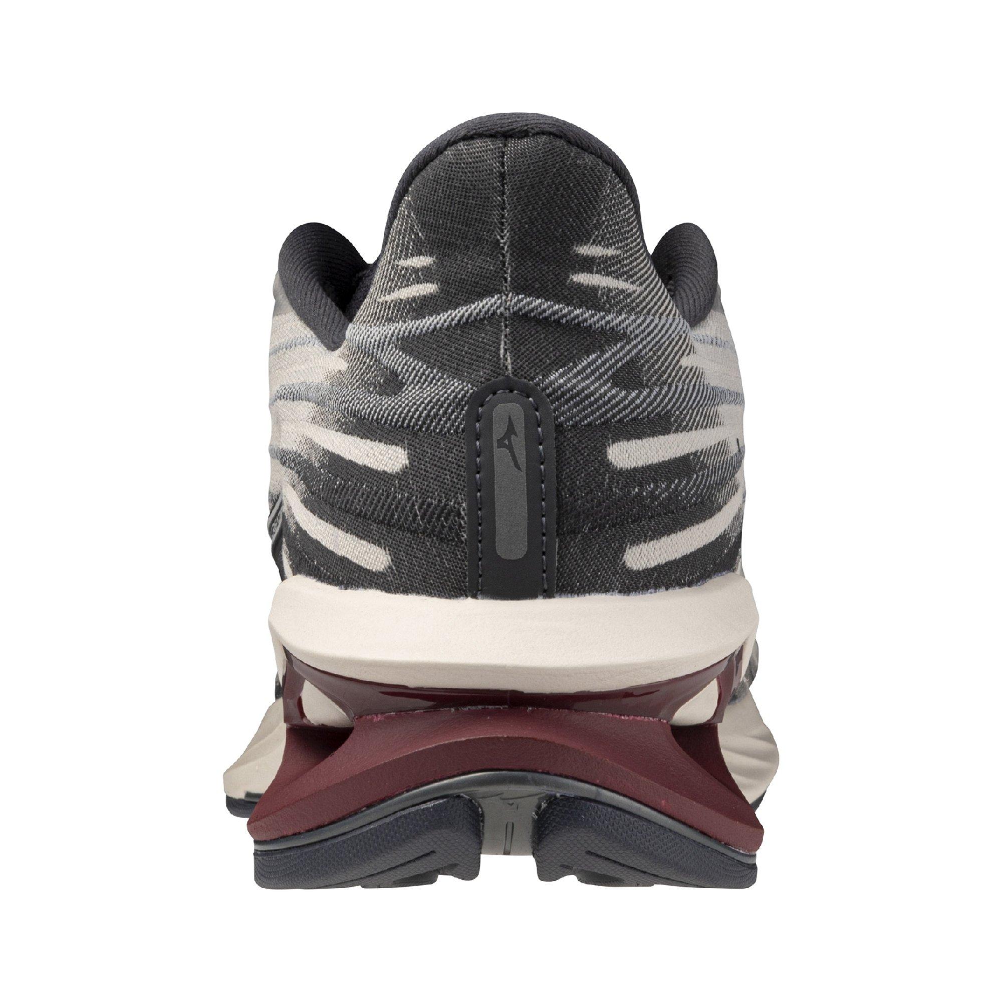 Mizuno Wave Creation 25 SSW "White Sand/Ebony" Men's Running Shoe - SAND/EBONY Thumbnail View 8