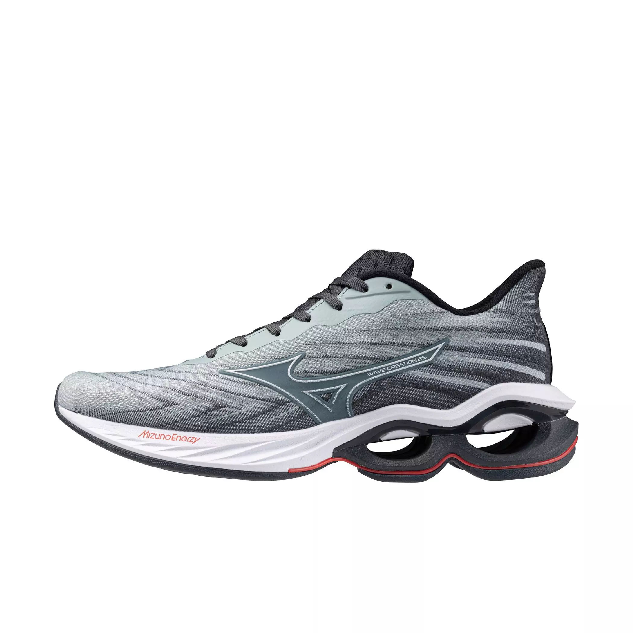 Mizuno Wave Creation 25 SSW "Grey Mist/White" Men's Running Shoe - GREY/WHITE