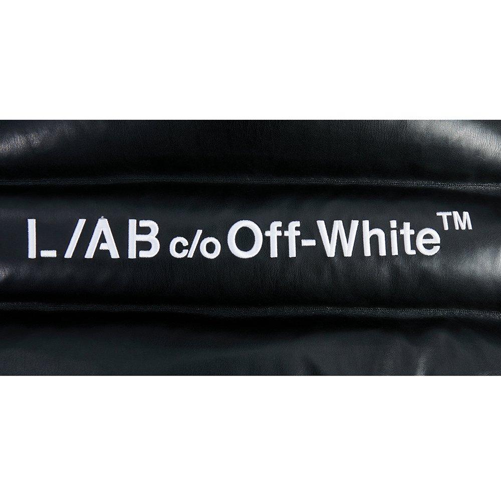 L/AB c/o Off-White Women&rsquo;s Vegan Lamb Puffer Jacket - Black - BLACK