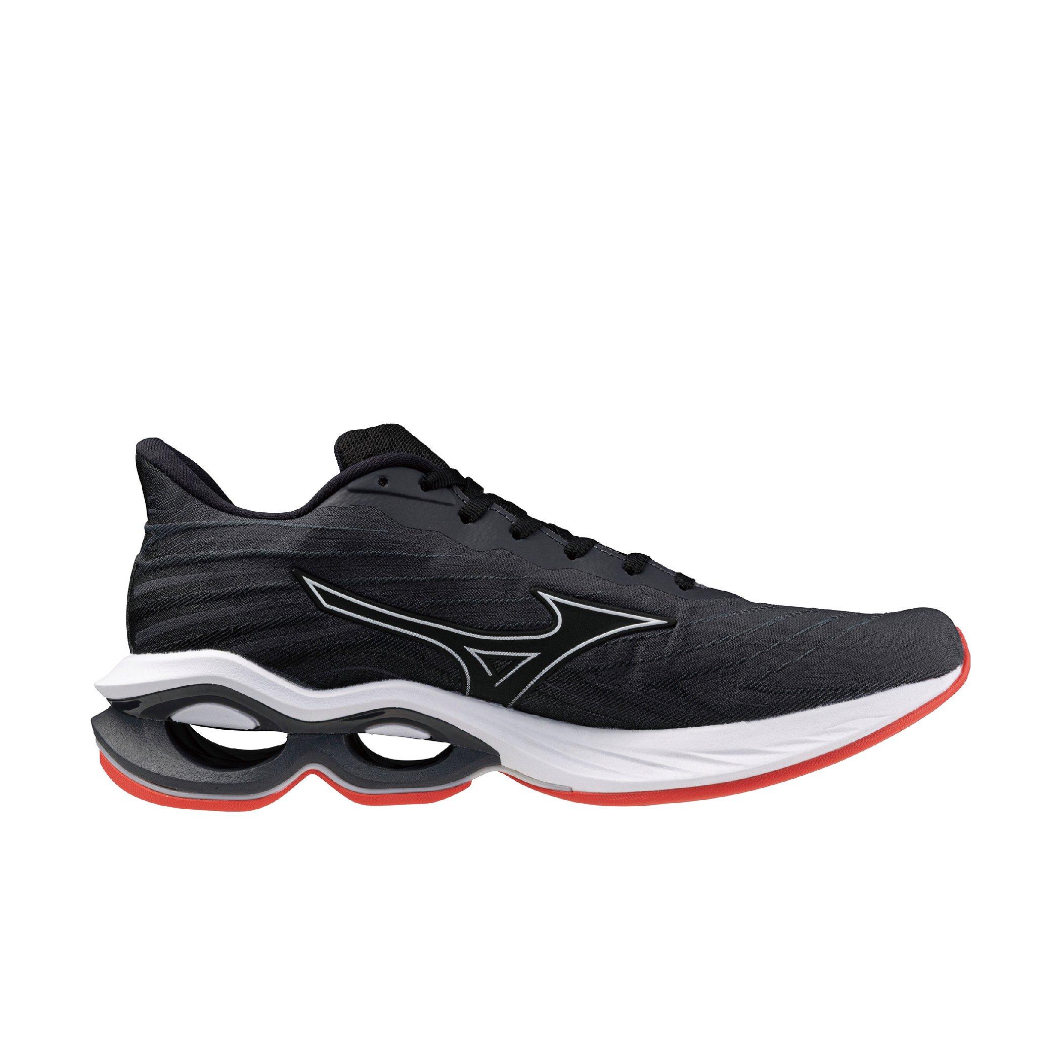 Mizuno Wave Creation 25 SSW "Ebony/White" Men's Running Shoe - EBONY/WHITE Thumbnail View 1