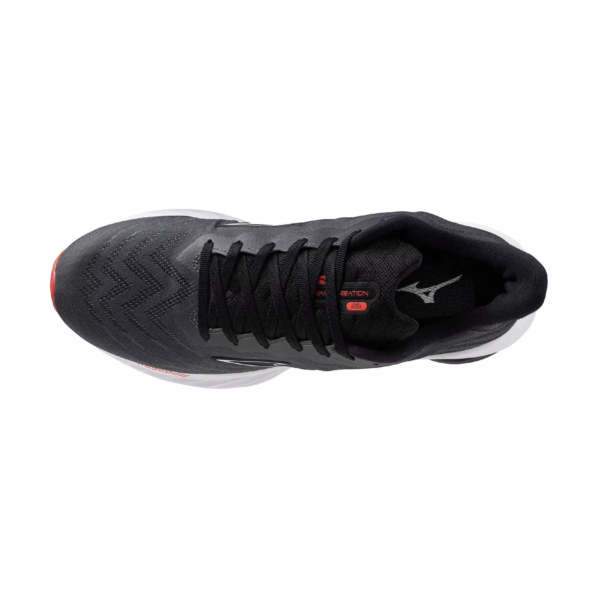 Mizuno Wave Creation 25 SSW "Ebony/White" Men's Running Shoe - EBONY/WHITE