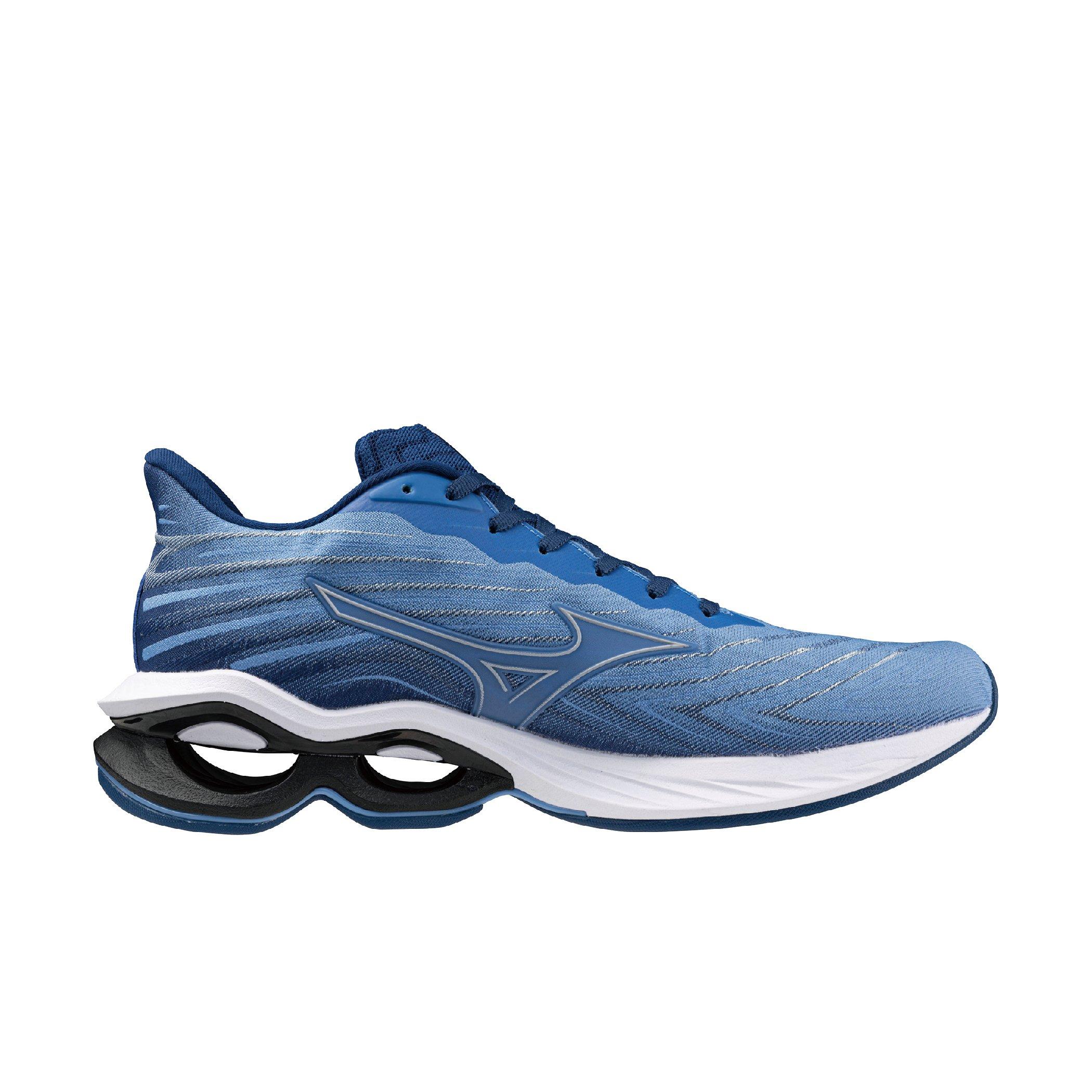 Mizuno Wave Creation 25 SSW "Marina/Navy Peony" Men's Running Shoe - MARINA/NAVY Thumbnail View 1