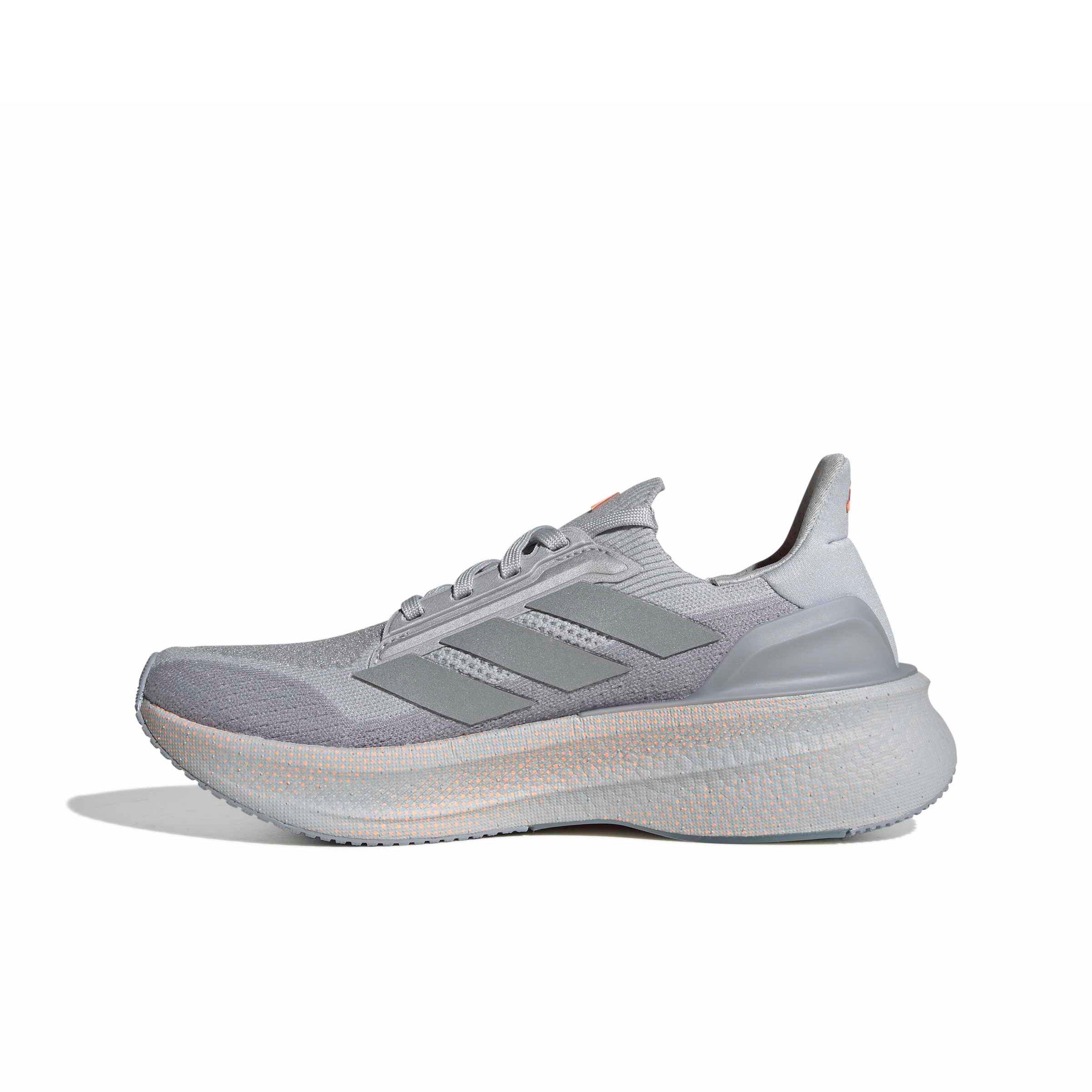 adidas Ultraboost 5x "Lgh Solid Grey/Silver Metallic/Beam Orange" Women's Running Shoe - GREY/SILVER/ORANGE Thumbnail View 2