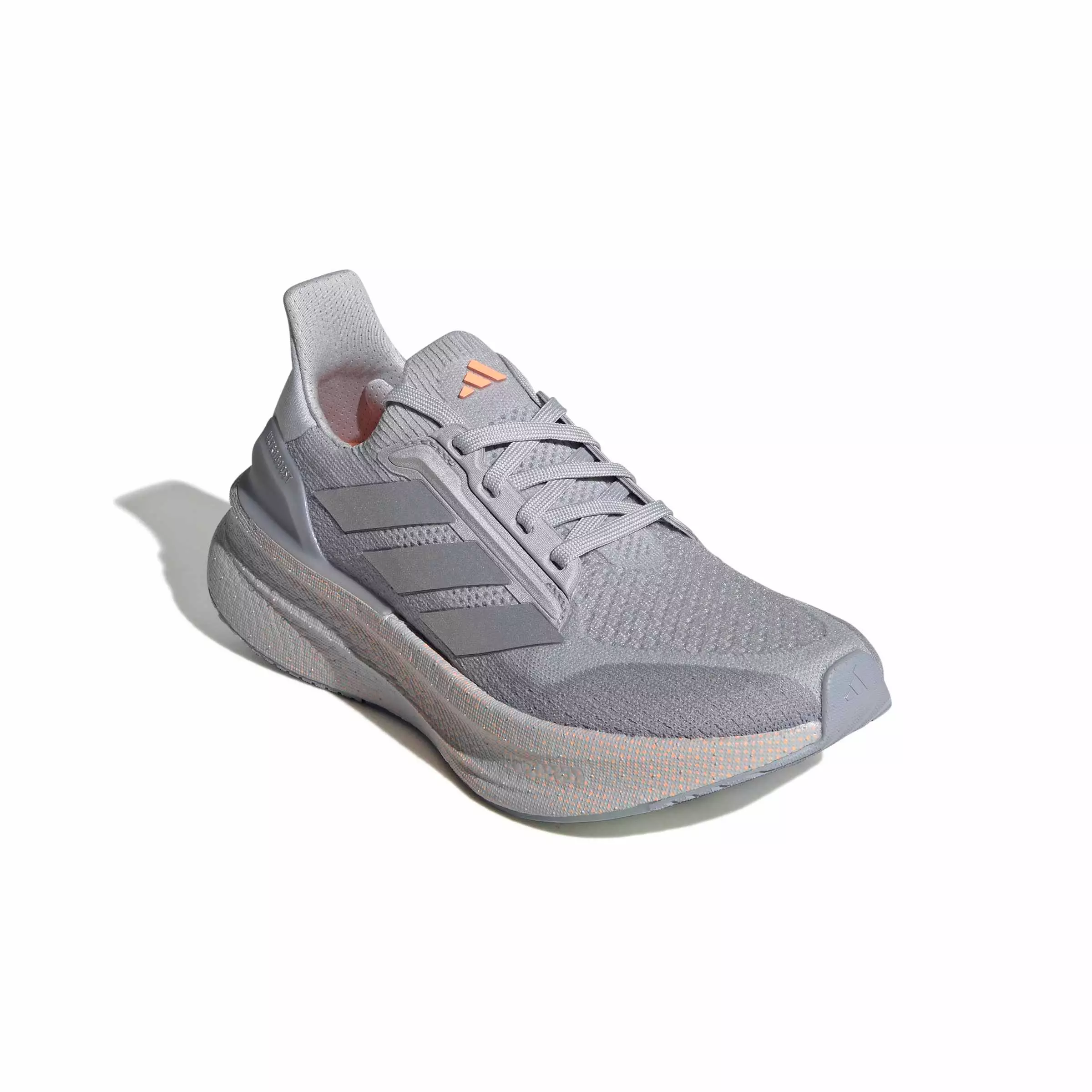 adidas Ultraboost 5x "Lgh Solid Grey/Silver Metallic/Beam Orange" Women's Running Shoe - GREY/SILVER/ORANGE