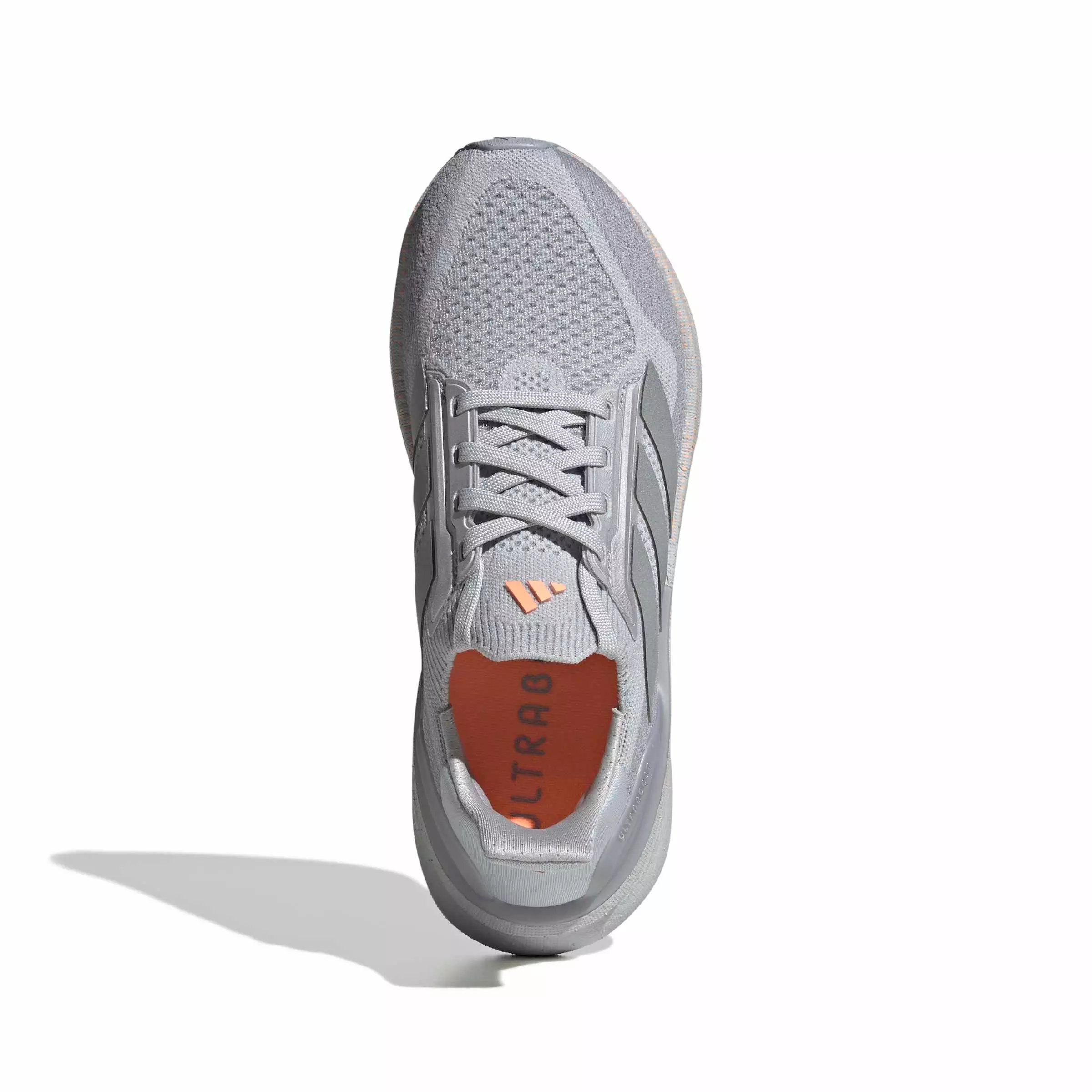 adidas Ultraboost 5x "Lgh Solid Grey/Silver Metallic/Beam Orange" Women's Running Shoe - GREY/SILVER/ORANGE