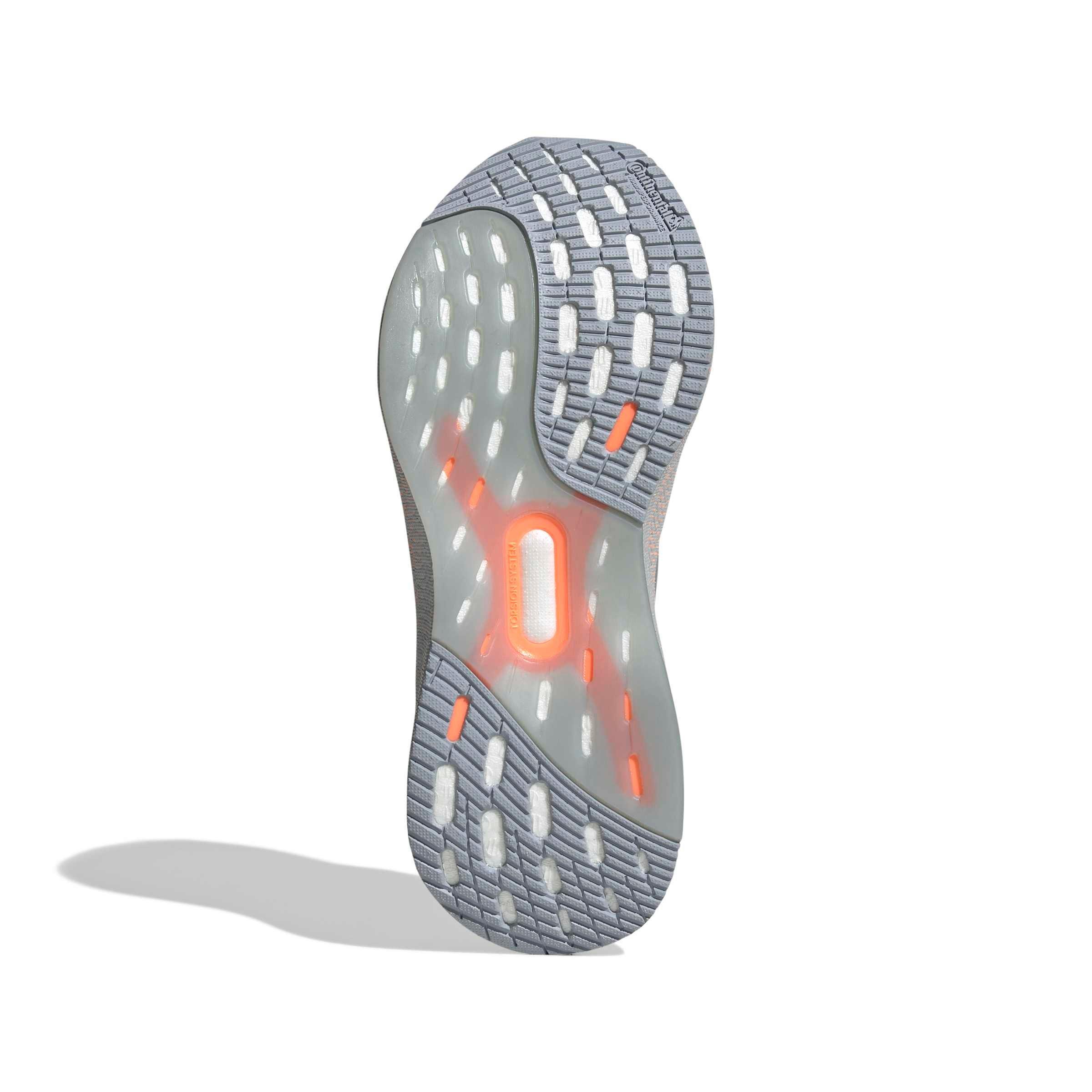 adidas Ultraboost 5x "Lgh Solid Grey/Silver Metallic/Beam Orange" Women's Running Shoe - GREY/SILVER/ORANGE Thumbnail View 6