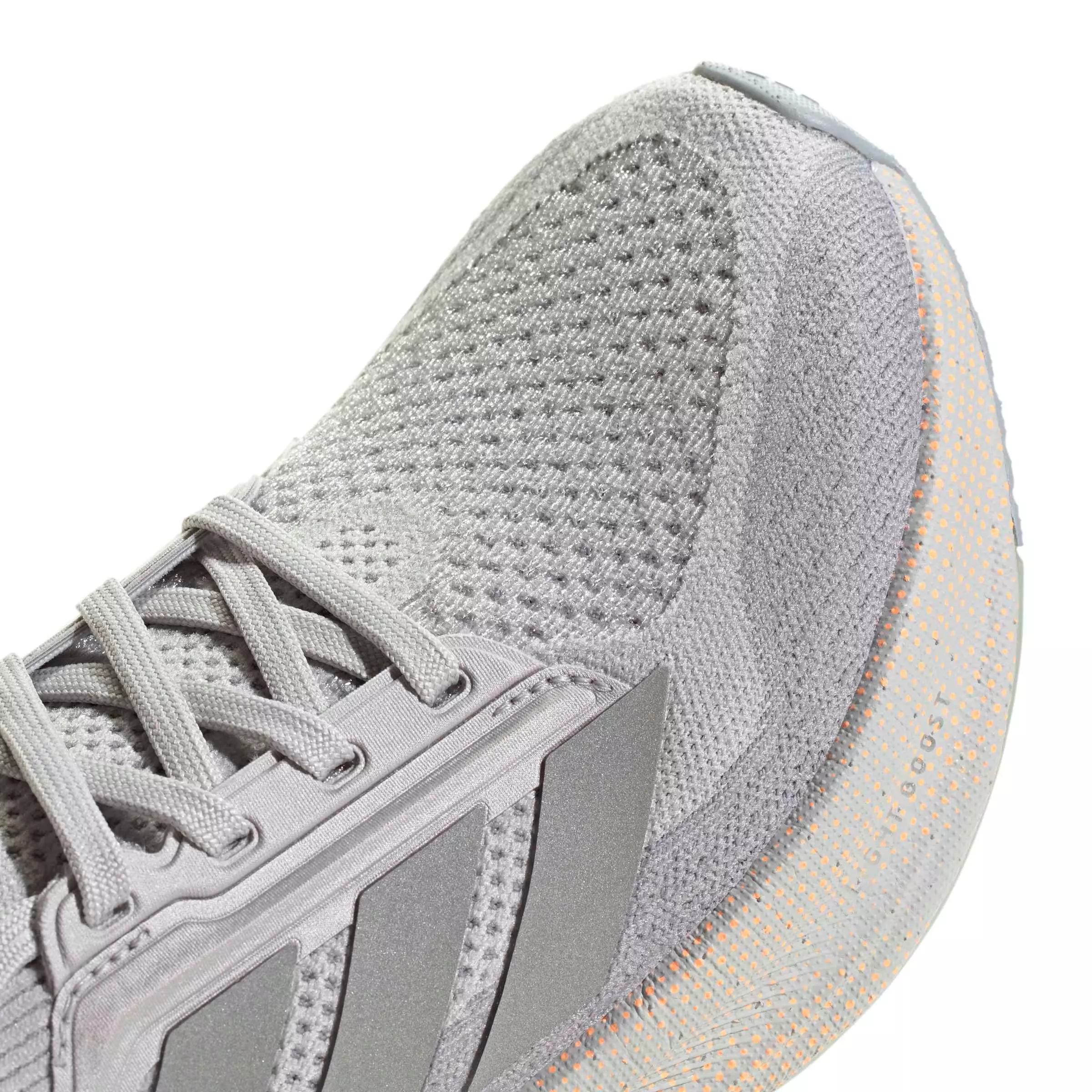 adidas Ultraboost 5x "Lgh Solid Grey/Silver Metallic/Beam Orange" Women's Running Shoe - GREY/SILVER/ORANGE