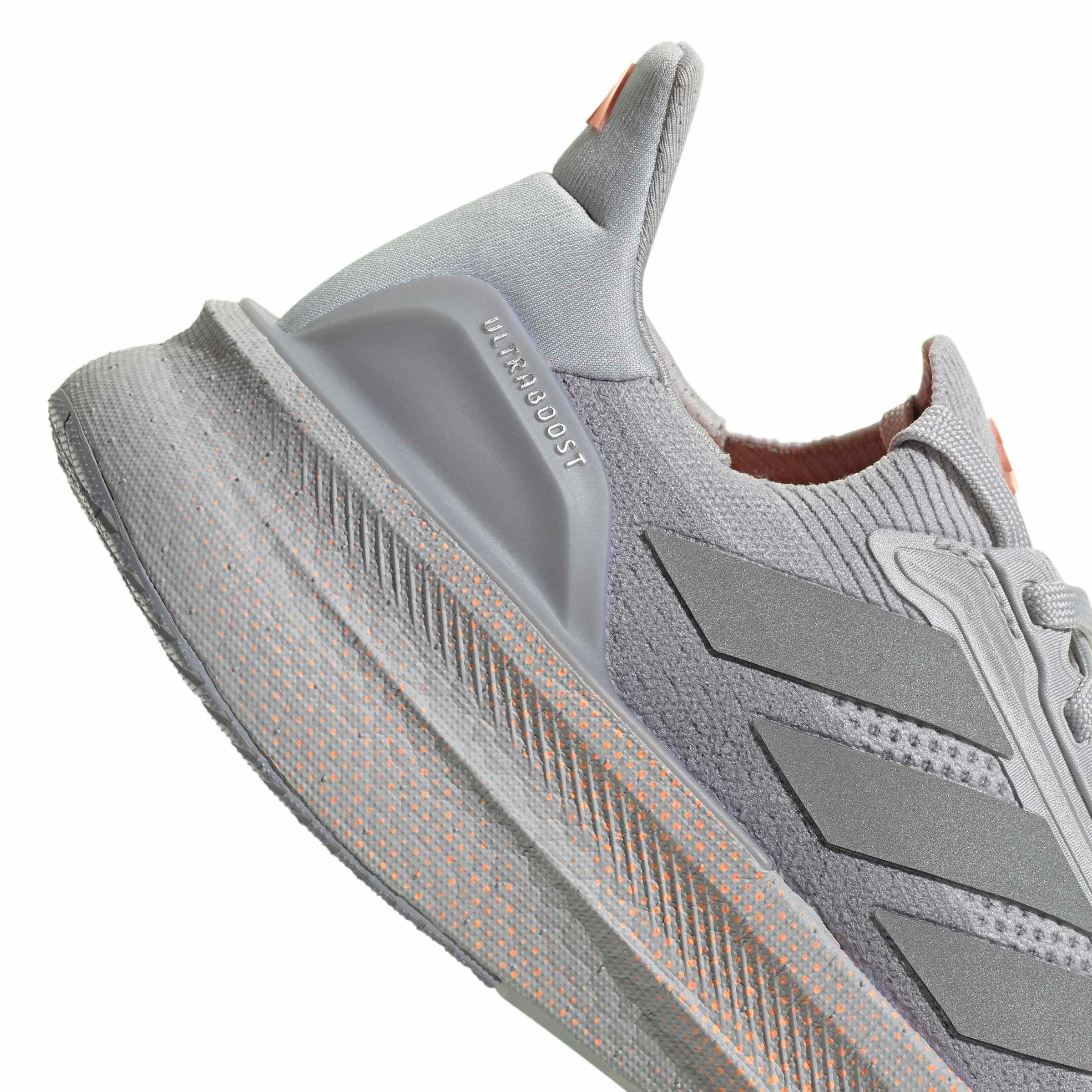 adidas Ultraboost 5x "Lgh Solid Grey/Silver Metallic/Beam Orange" Women's Running Shoe - GREY/SILVER/ORANGE Thumbnail View 8
