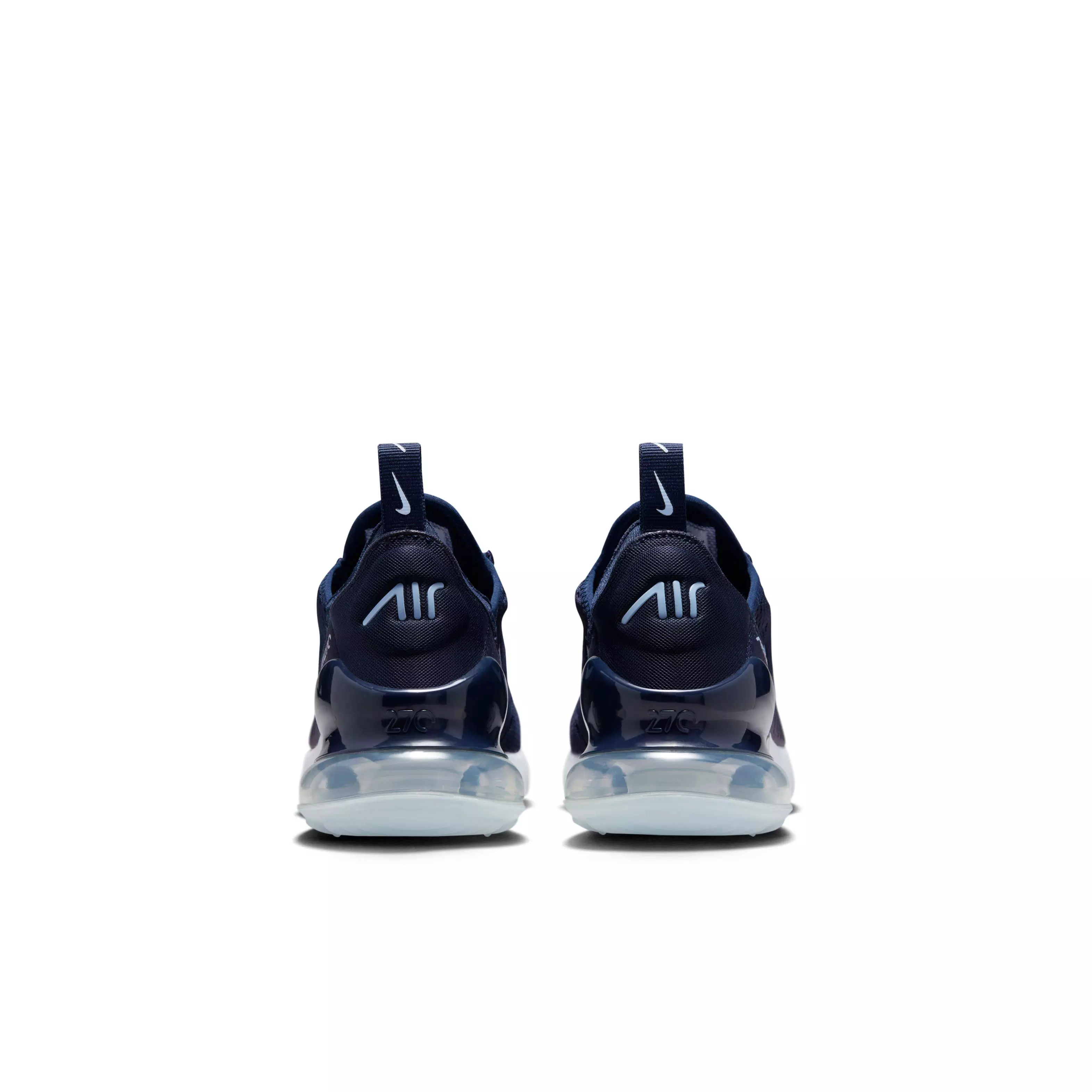 Nike Air Max 270 "Obsidian/White/White/Cobalt Bliss" Grade School Boys' Shoe - OBSIDIAN/WHITE/WHITE/COBALT
