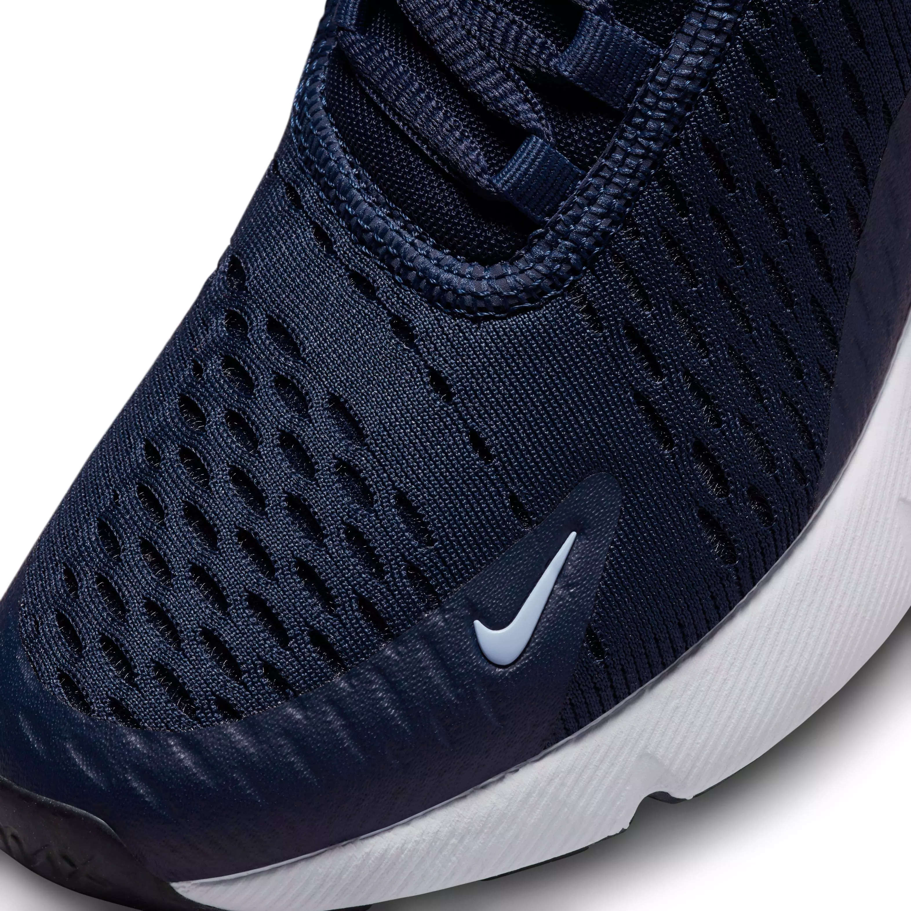 Nike Air Max 270 "Obsidian/White/White/Cobalt Bliss" Grade School Boys' Shoe - OBSIDIAN/WHITE/WHITE/COBALT