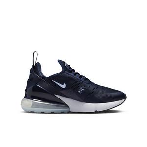 Nike Air Max 270 "Obsidian/White/White/Cobalt Bliss" Grade School Boys' Shoe