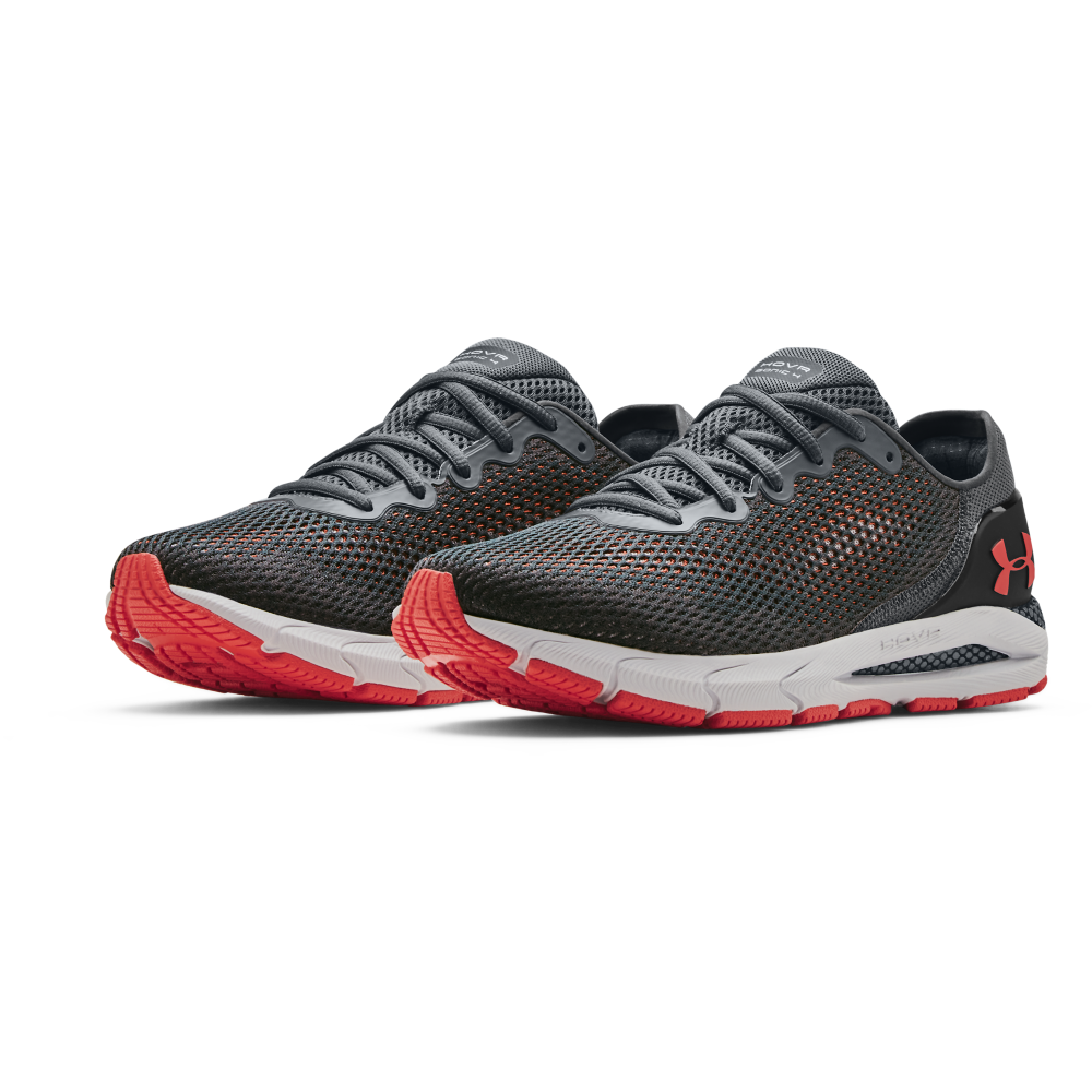 Details about   Under Armour UA HOVR Sonic 4 CLR SHFT Grey Red Blue Men Running Shoe 3023997-100 