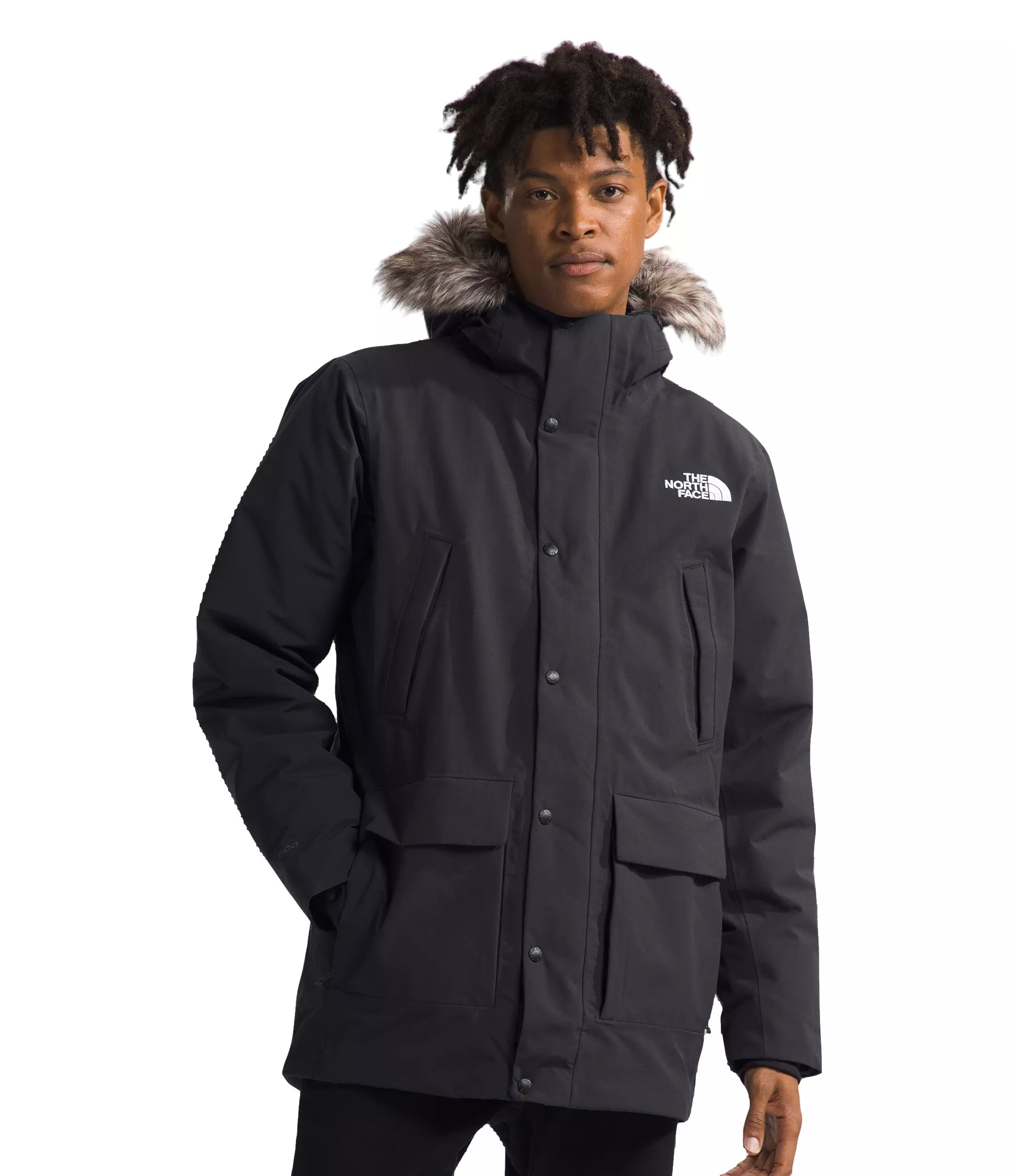 The North Face Men's Arctic Premium Parka - Grey - GREY