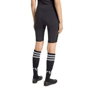 adidas Originals Women's Lace Cycling Shorts-Black