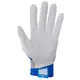 Mizuno Women's F-257 Softball Batting Gloves - WHITE/ROYAL Thumbnail View 2