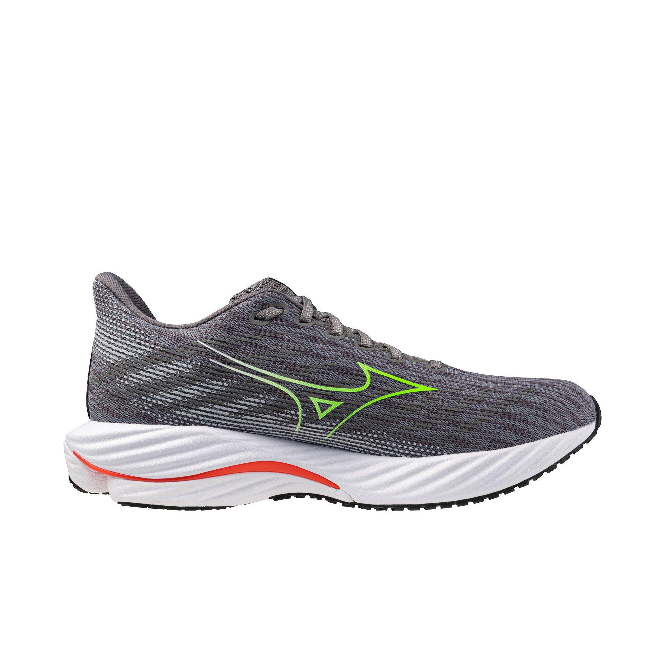 Mizuno Wave Rider 28 "Tradewinds/Green Gecko" Men's Running Shoe - TRADEWINDS/GREEN Thumbnail View 1