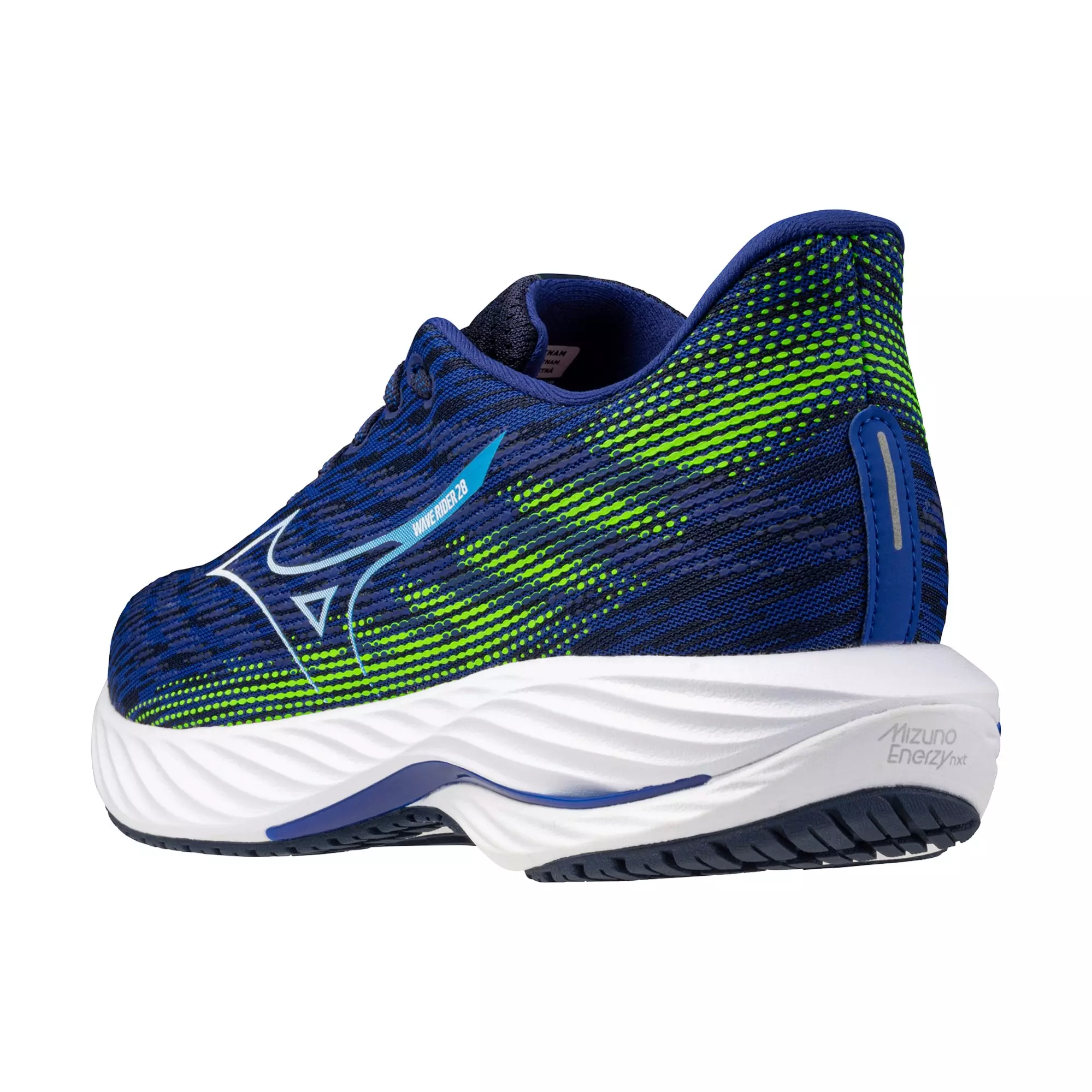 Mizuno Wave Rider 28 "Reflex Blue/White" Men's Running Shoe - BLUE/WHITE