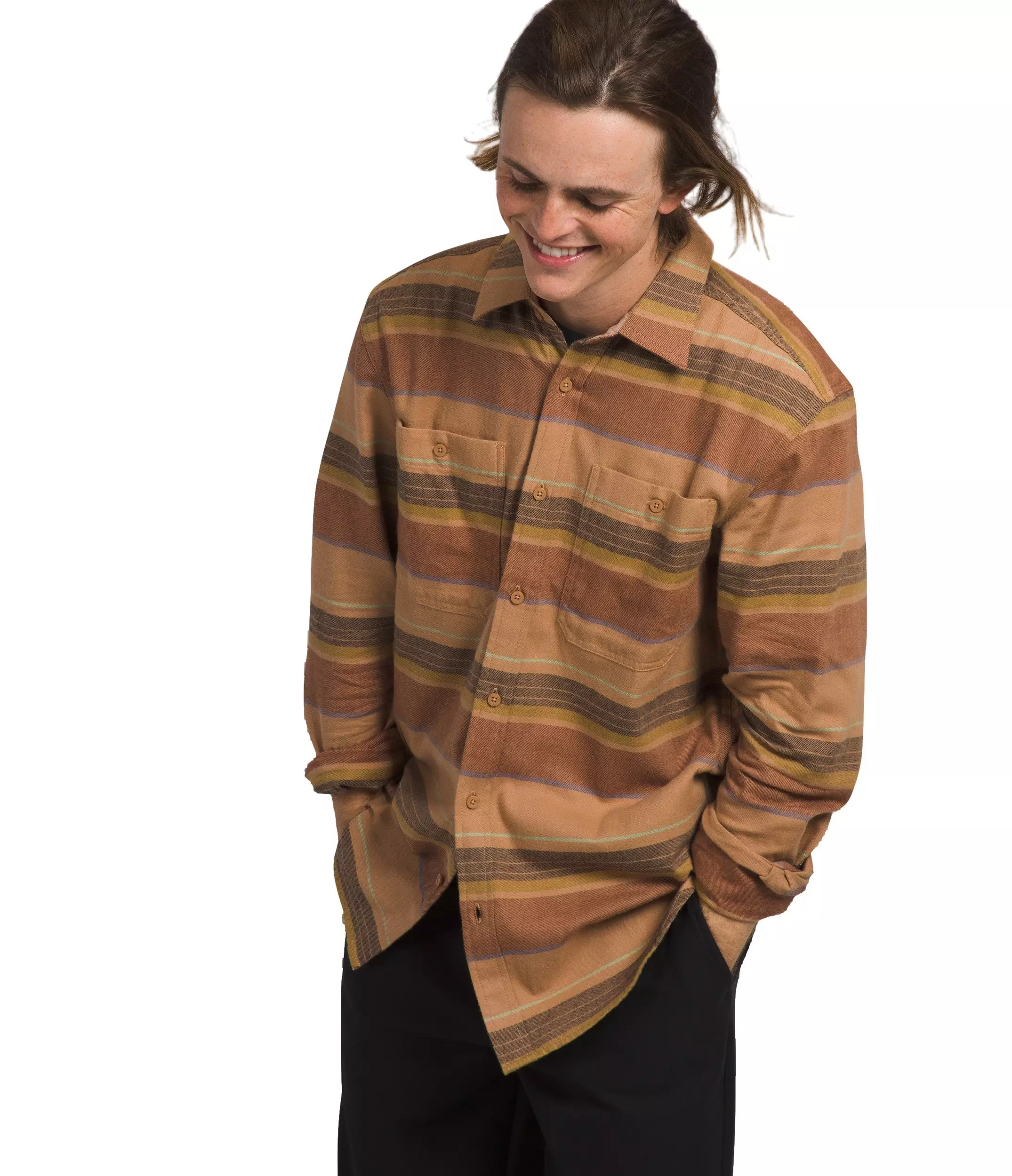 The North Face Men’s Arroyo Lightweight Flannel Shirt - TAN