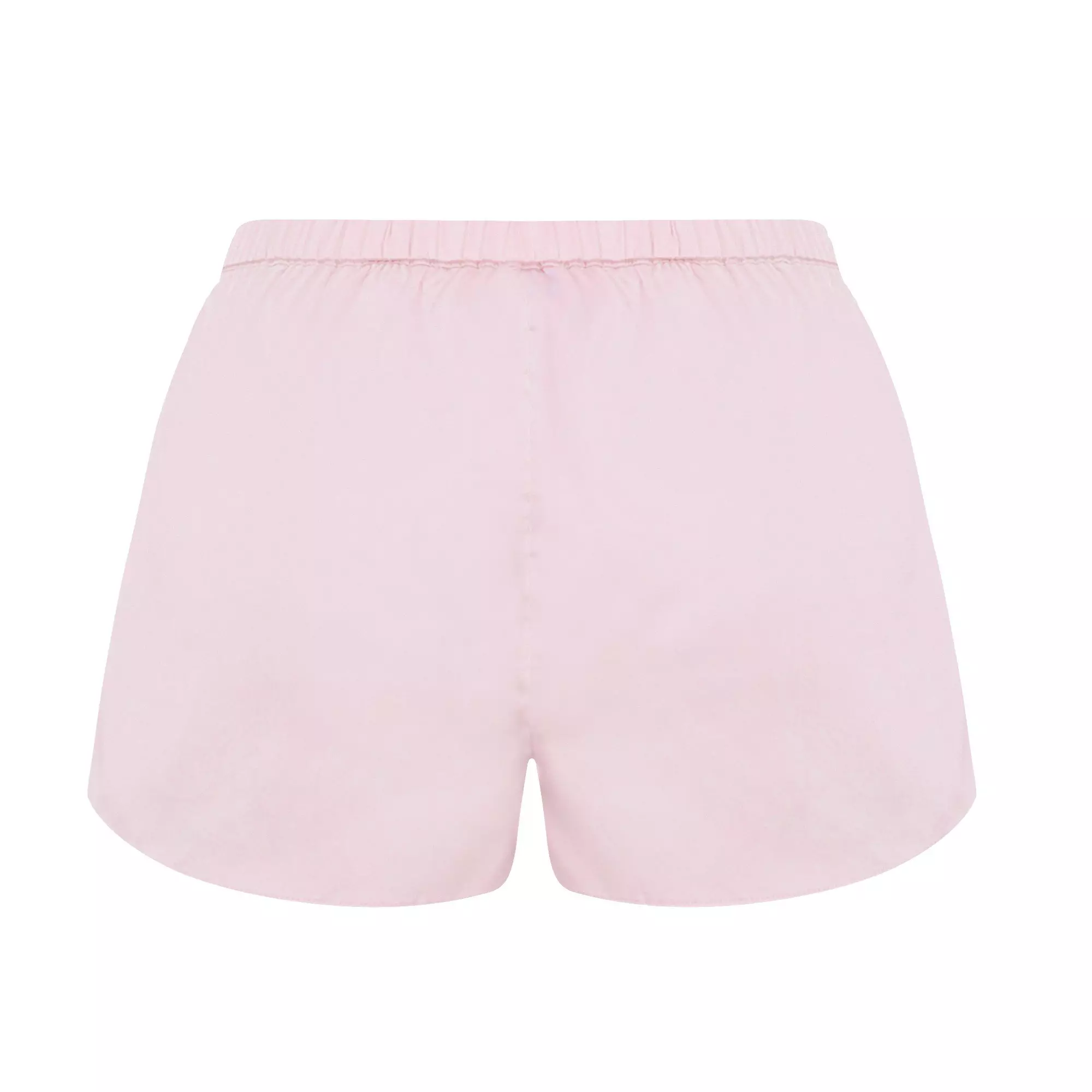 L/AB c/o Off-White Women&rsquo;s Rhinestone Solid Sateen Flutter Pajama Short - Pink - PINK