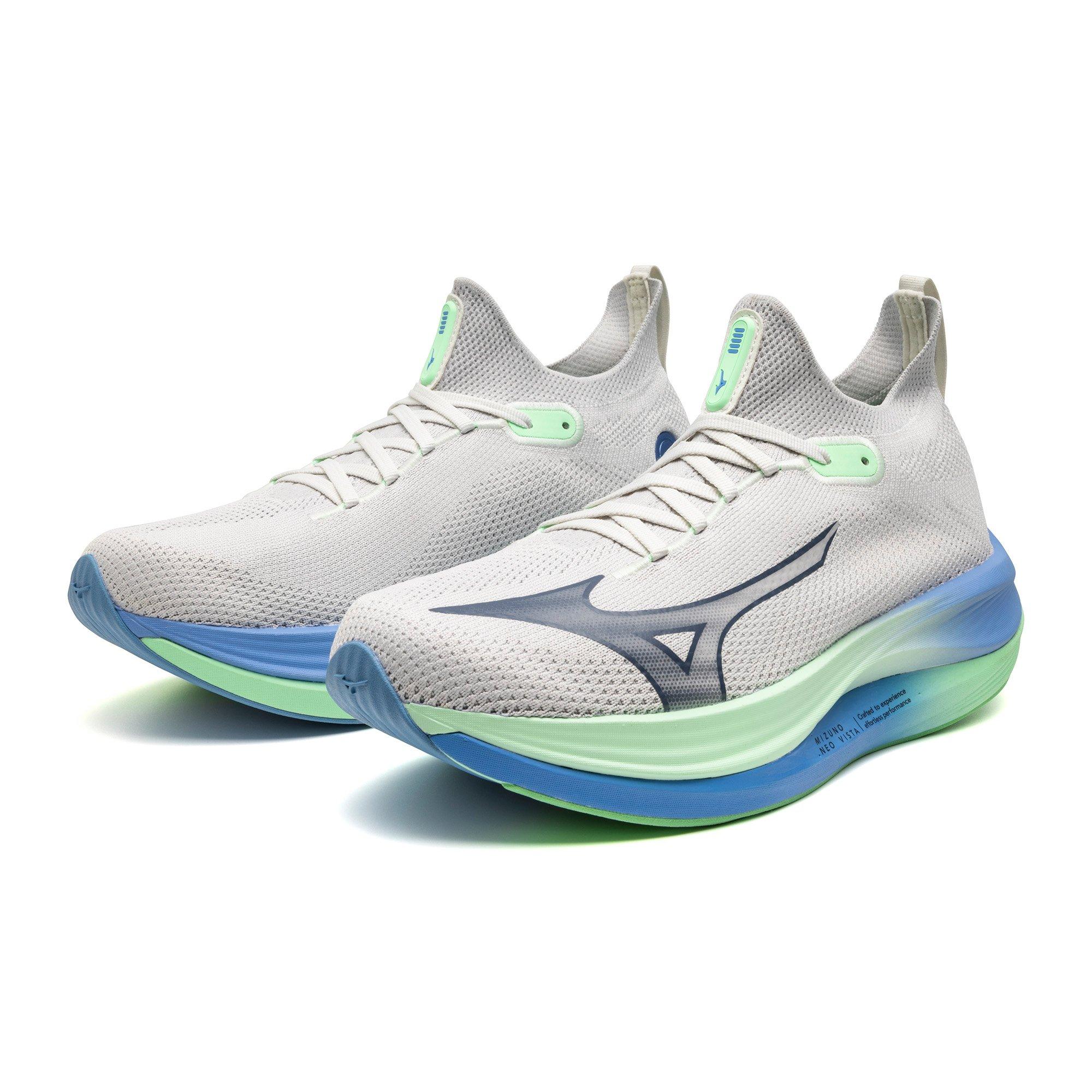 Mizuno Neo Vista "Nimbus Cloud/Vintage Indigo" Men's Running Shoe - CLOUD/INDIGO Thumbnail View 5