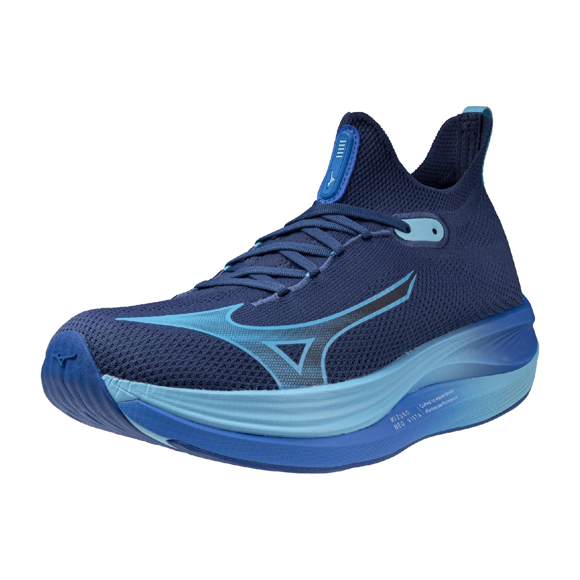 Mizuno Neo Vista "Estate Blue/River Blue" Men's Running Shoe - BLUE/BLUE Thumbnail View 3