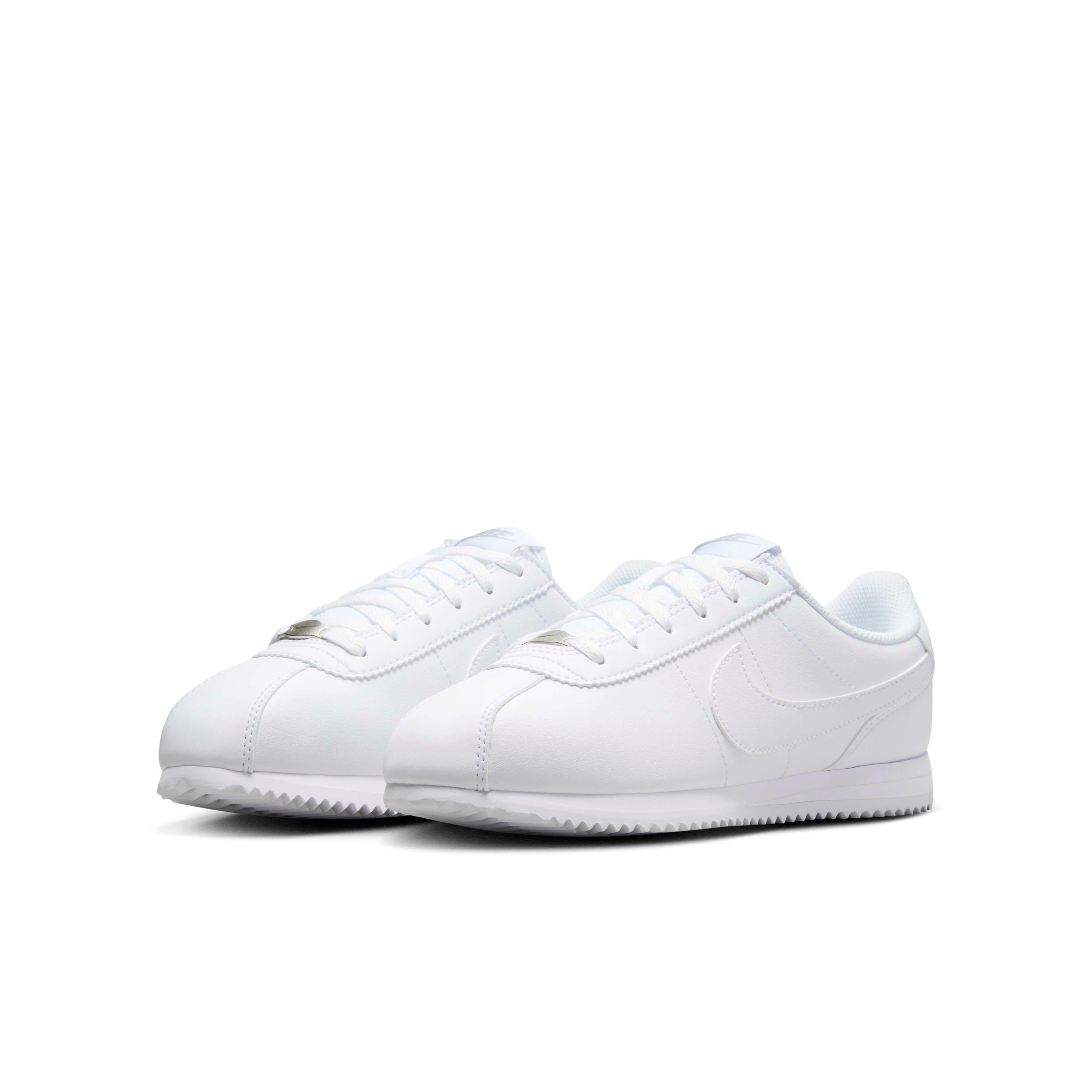 Nike Cortez Grade School Boys' "White/Wolf Grey/White" Shoe