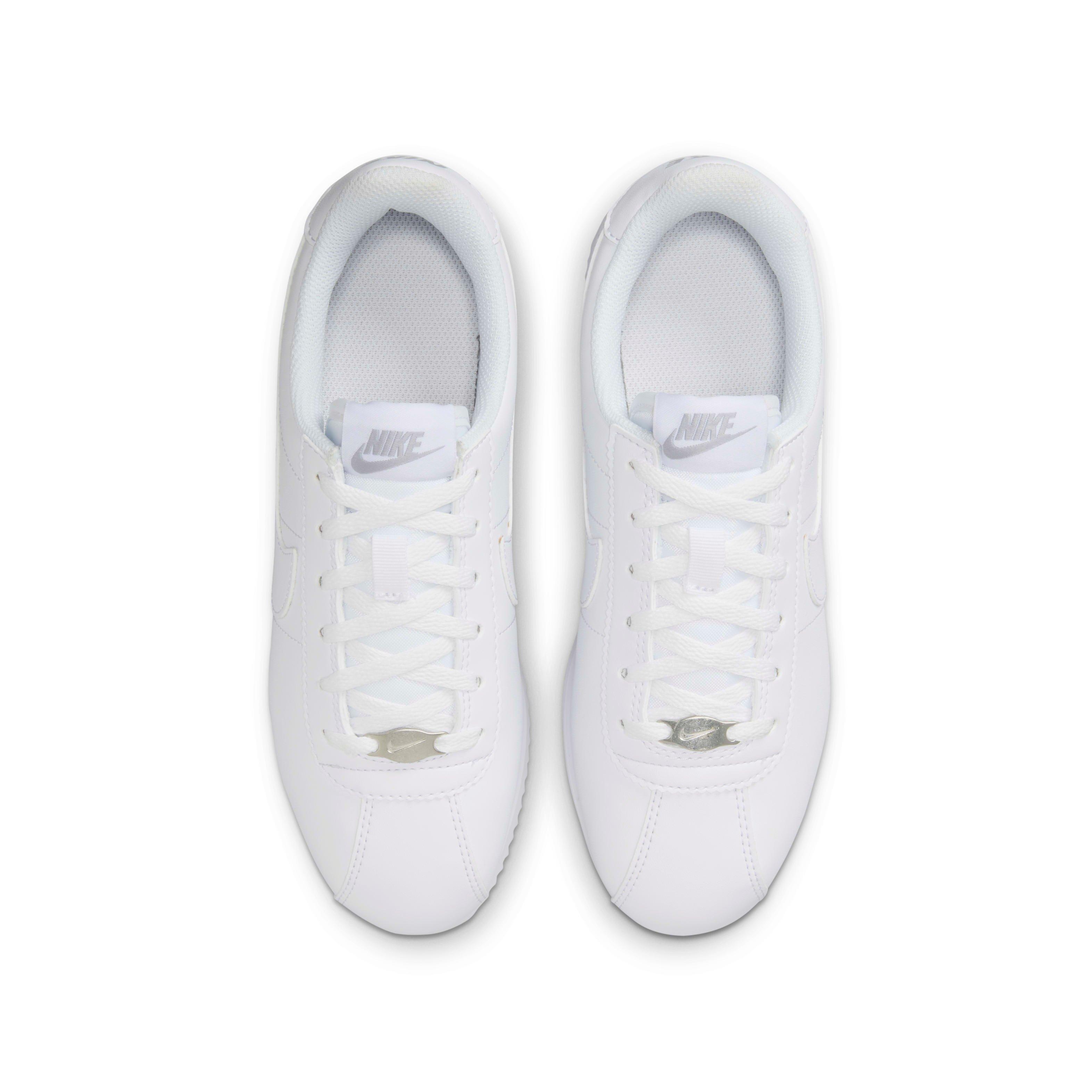 Nike Cortez Grade School Boys' "White/Wolf Grey/White" Shoe