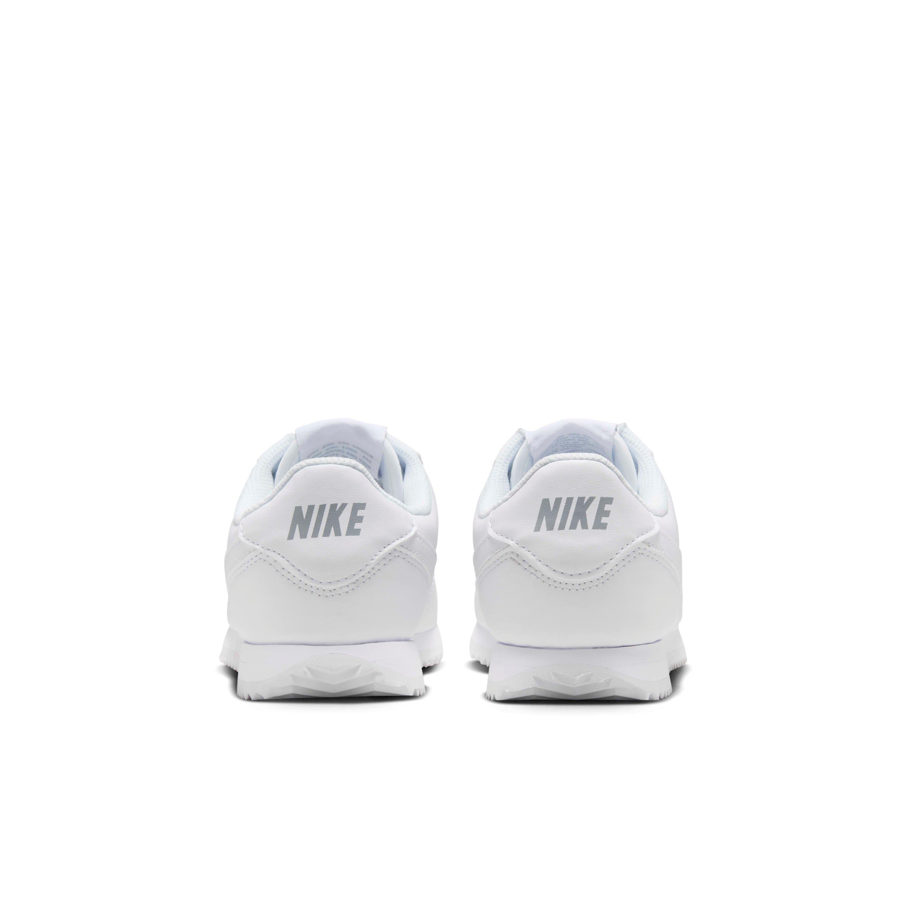 Nike Cortez Grade School Boys' "White/Wolf Grey/White" Shoe