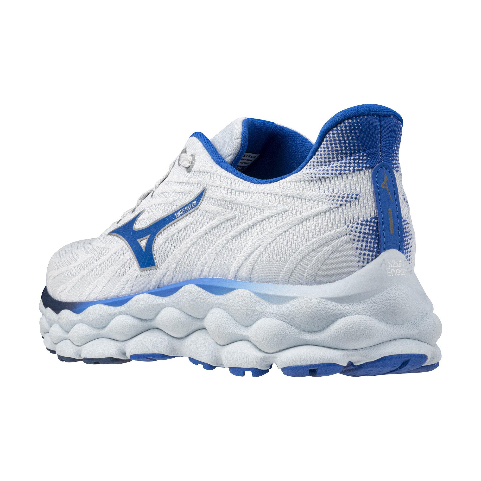 Mizuno Wave Sky 8 "Plein Air/Laser Blue" Men's Running Shoe - PLEIN AIR/BLUE Thumbnail View 4