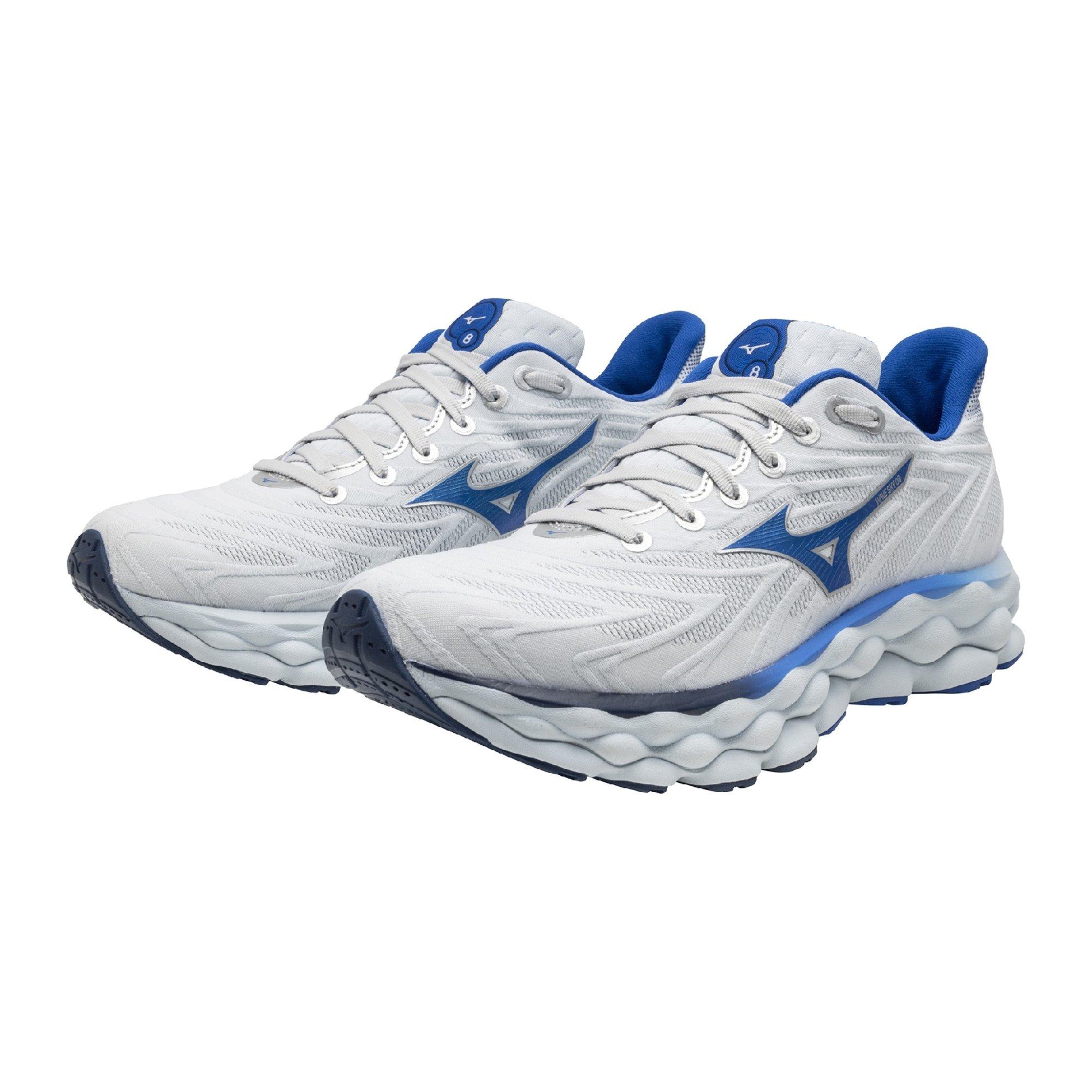 Mizuno Wave Sky 8 "Plein Air/Laser Blue" Men's Running Shoe - PLEIN AIR/BLUE Thumbnail View 5