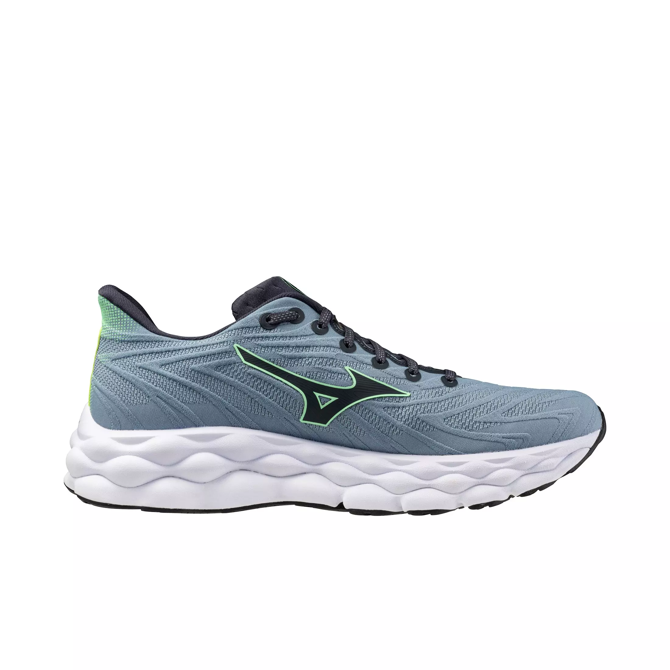 Mizuno Wave Sky 8 "Citadel/Vintage Indigo" Men's Running Shoe - CITADEL/INDIGO